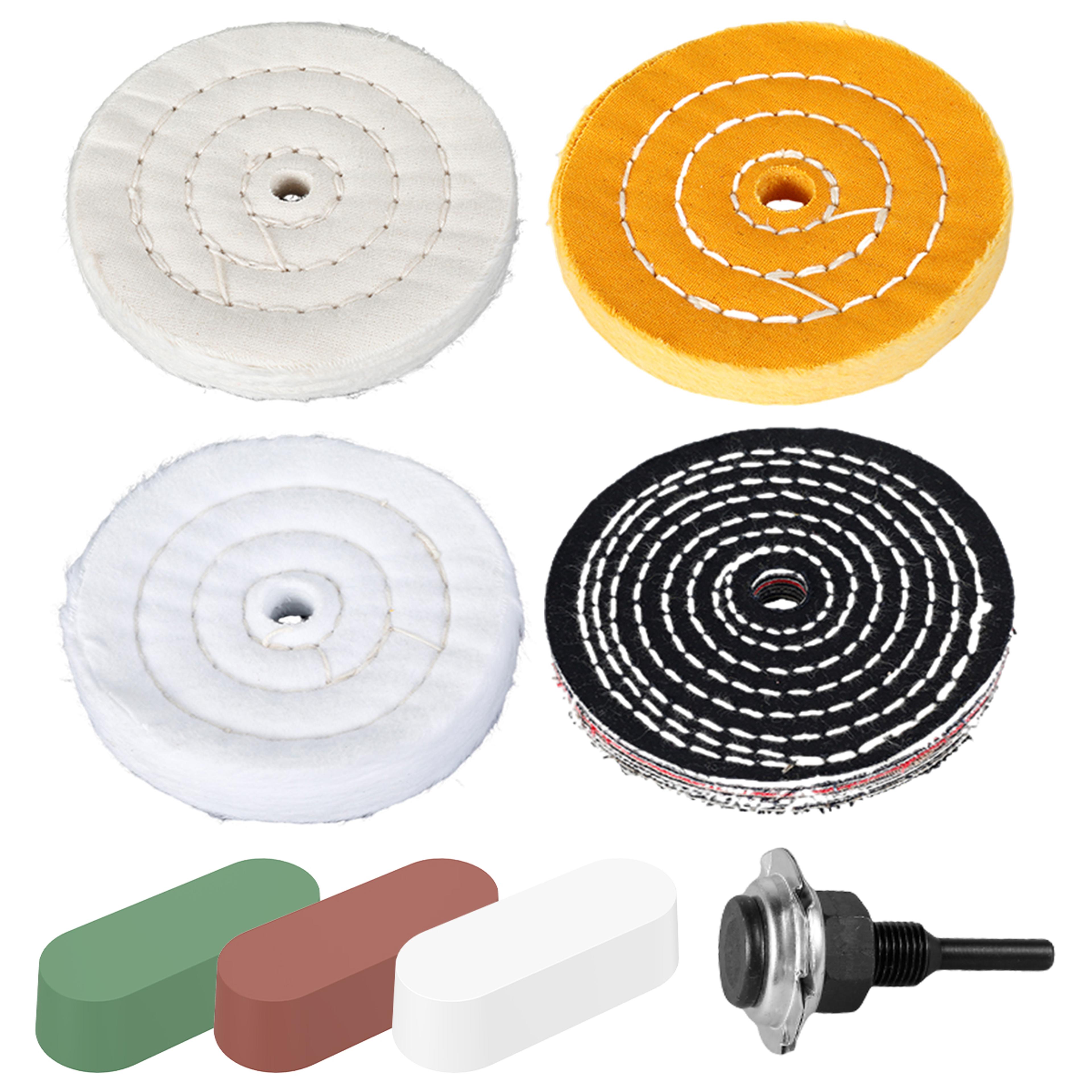 polishing wheel, wear resistant cloth buffing wheel for jewellery, mirror polish pad for grinder power tool accessories