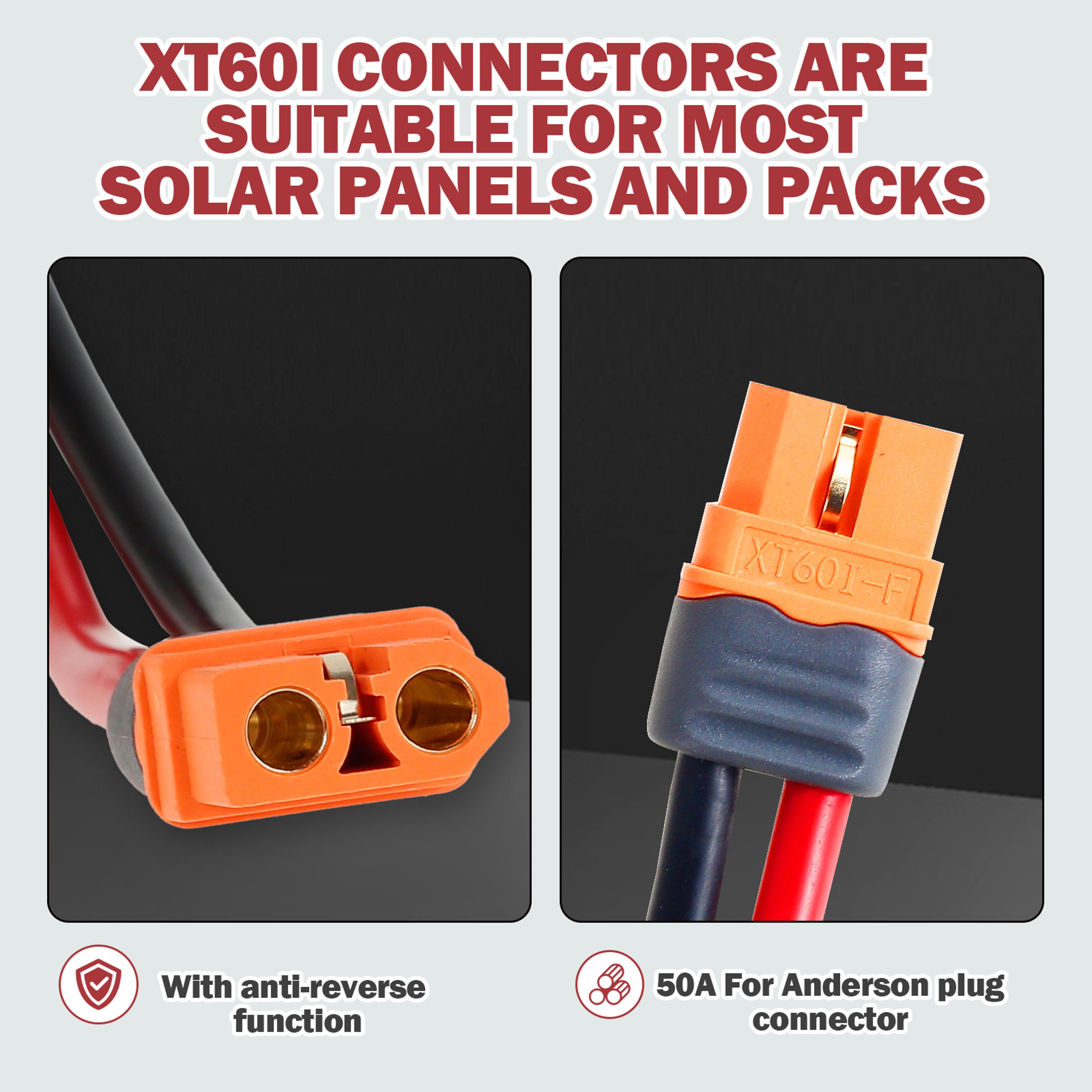 Charge Extension Cable For Solar Electric Vehicle Convenient Ring Terminal Cable Versatile And Safe 4