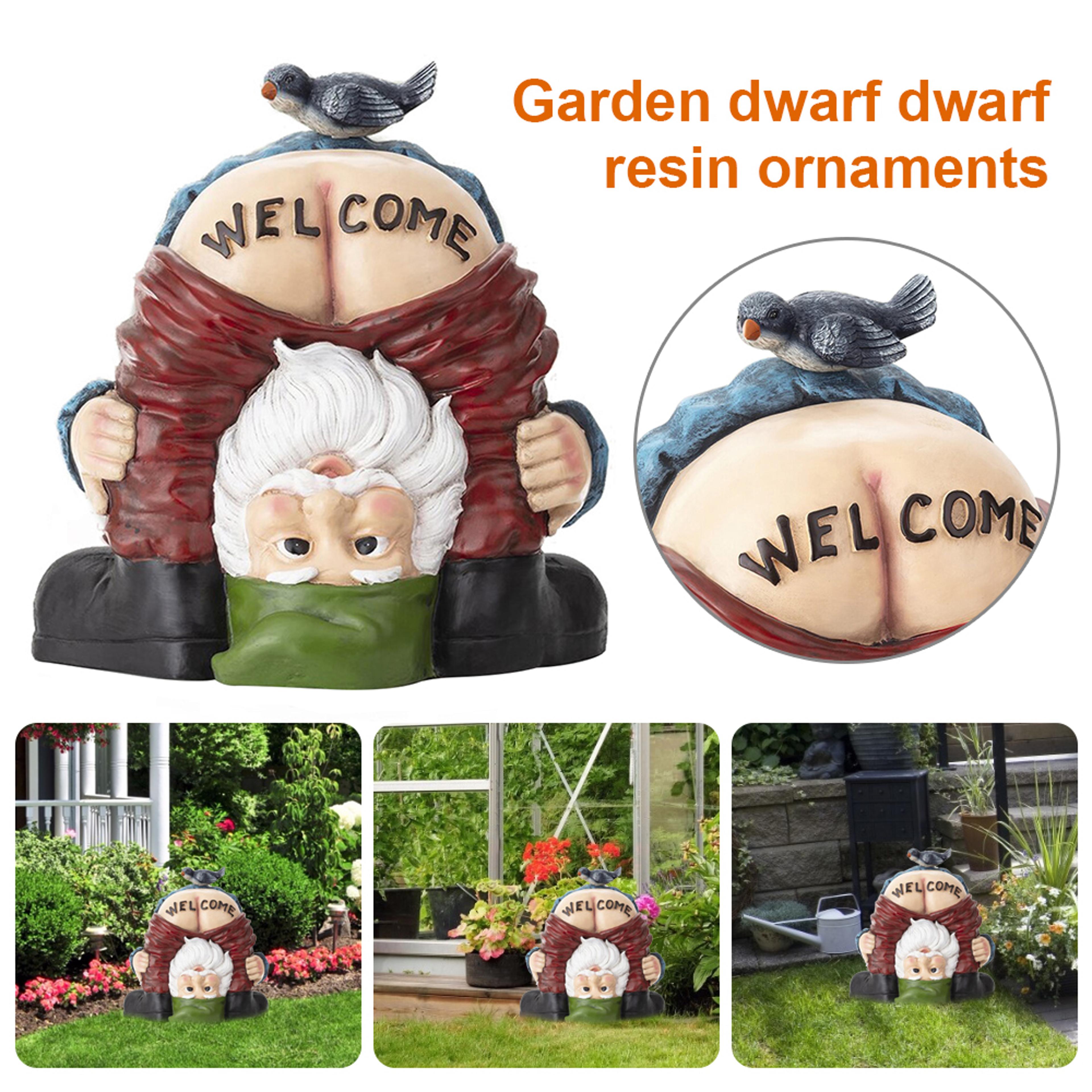Multiple Sculptures Garden Dinosaurs Funny Animals Yard Resin Decor WallMounted Bear Napping Landsc 1