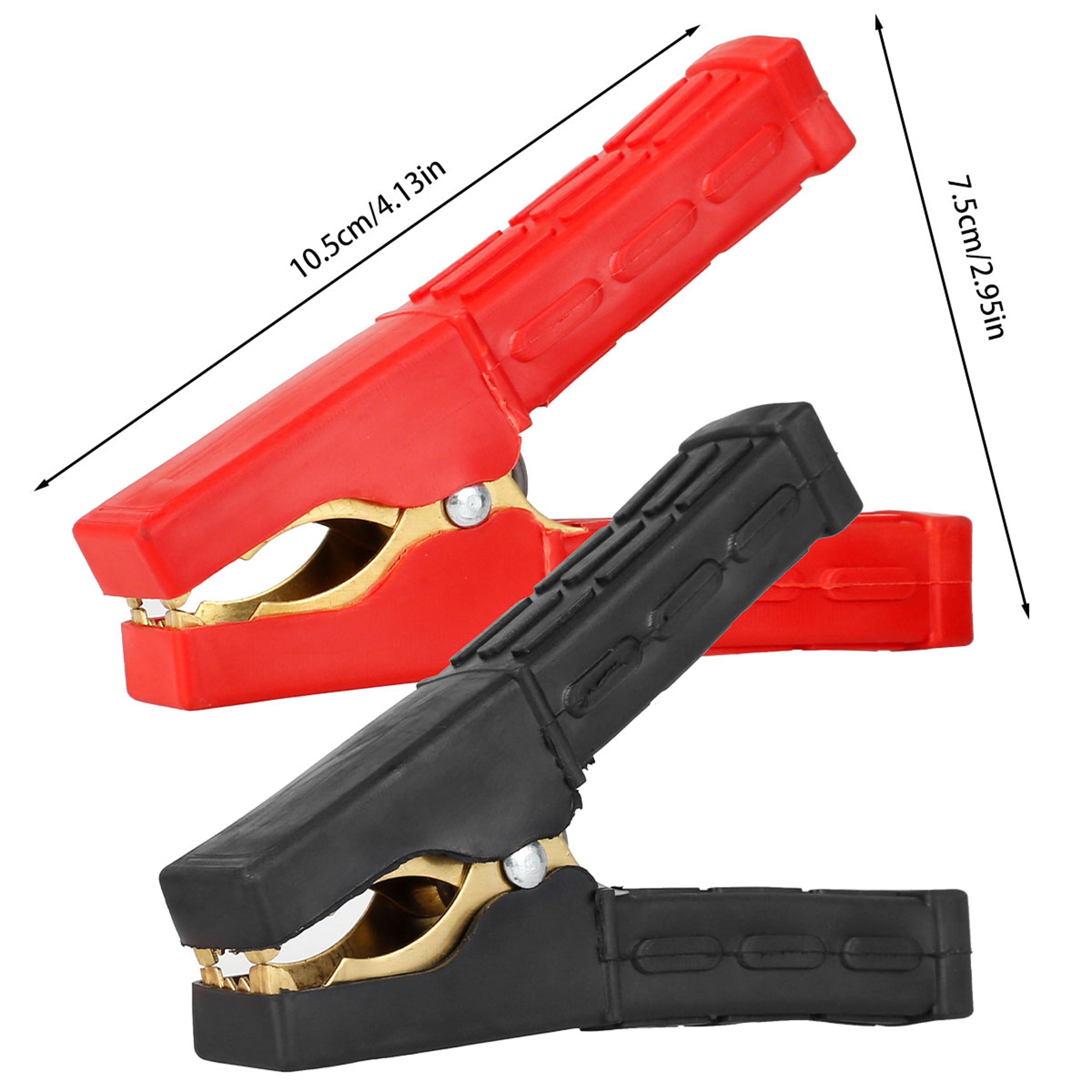 Electrical Jumper Wire Test Clip For Car Battery Heavy Duty Alligator Clip Pure Copper Clamp For Ca 7