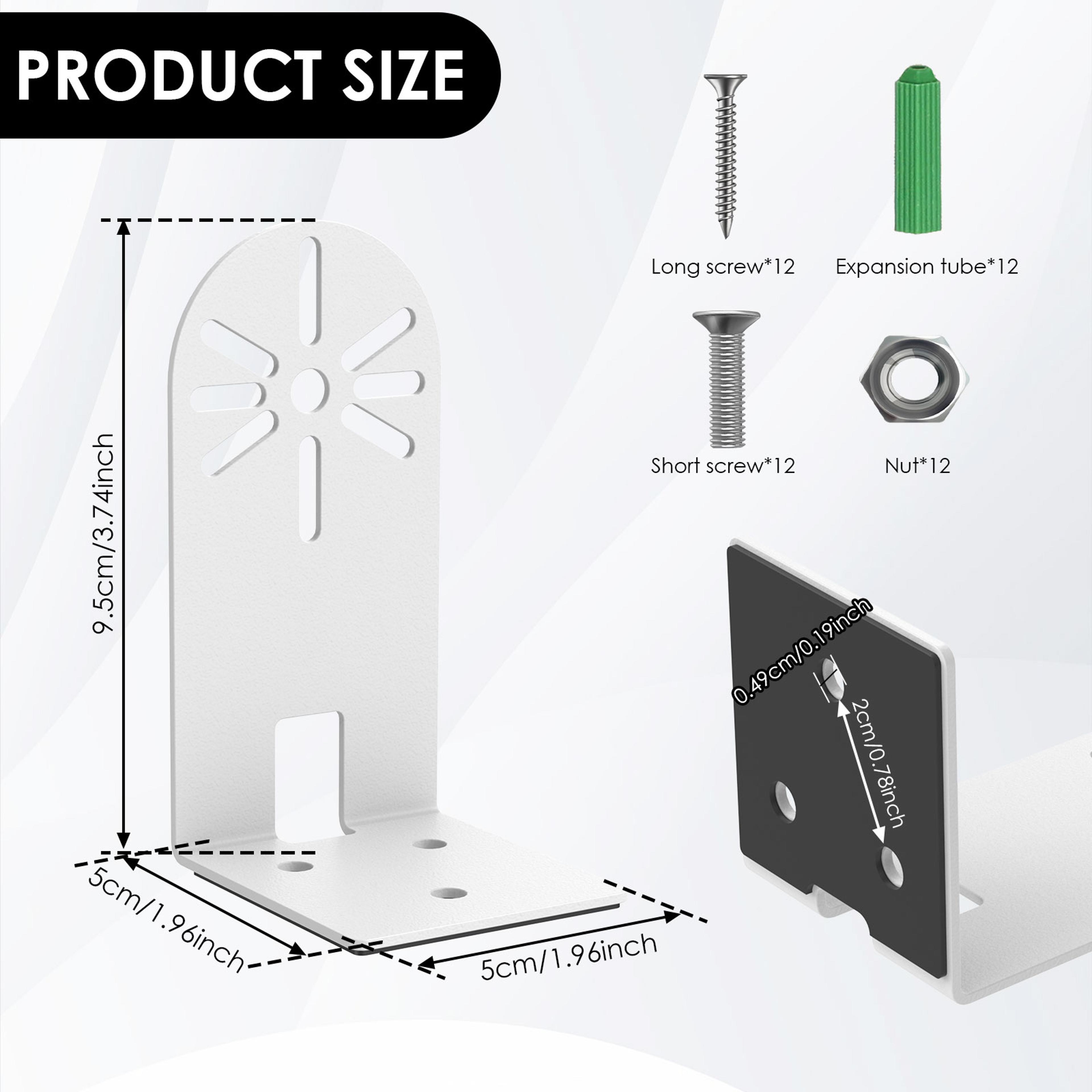 Shape Bracket Wall Mount For Cameras Universal Iron Bracket Right Angle Version Surveillance Bracke 6