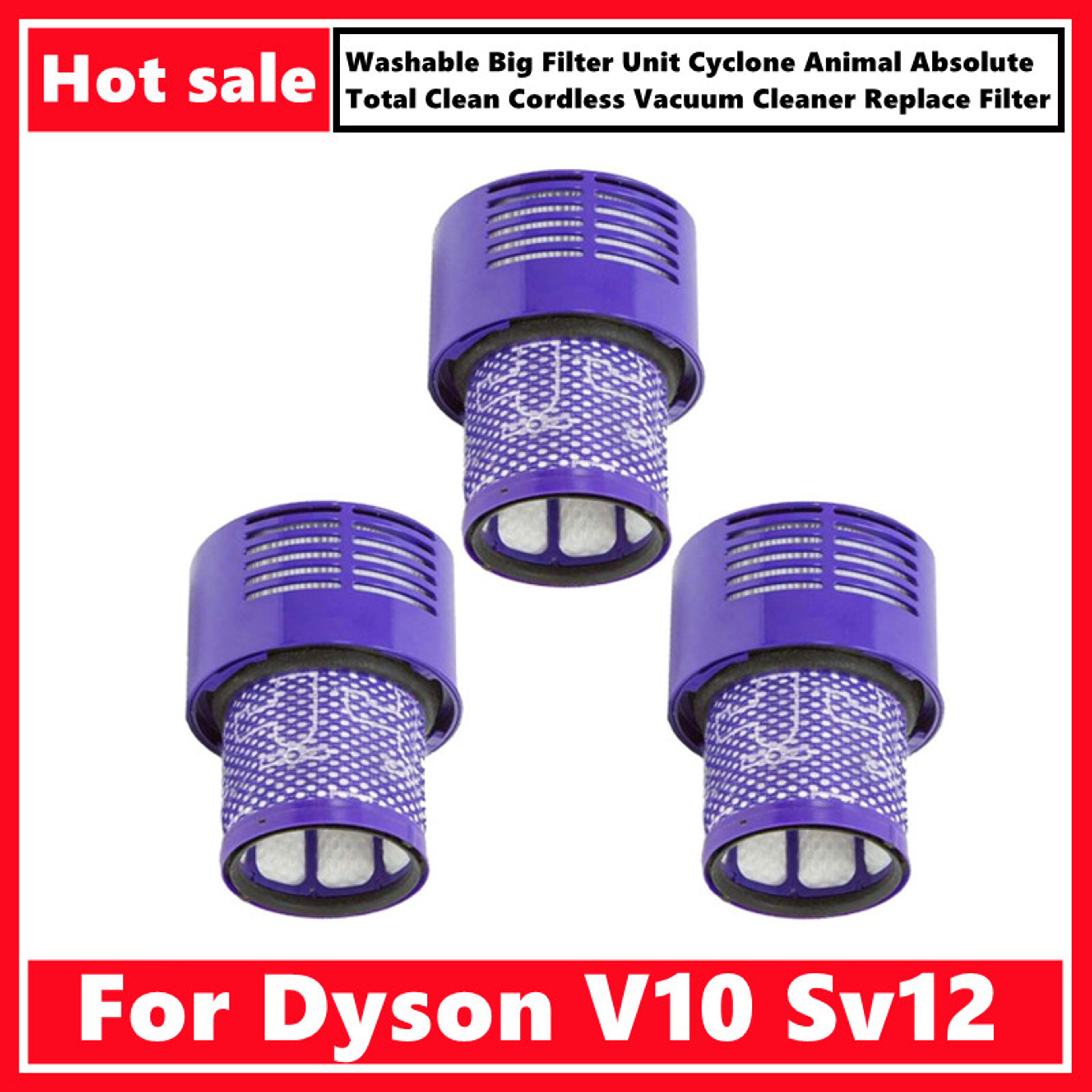 Washable HEPA Filter For Dyson V10 SV12  High Efficiency Replacement Part 0
