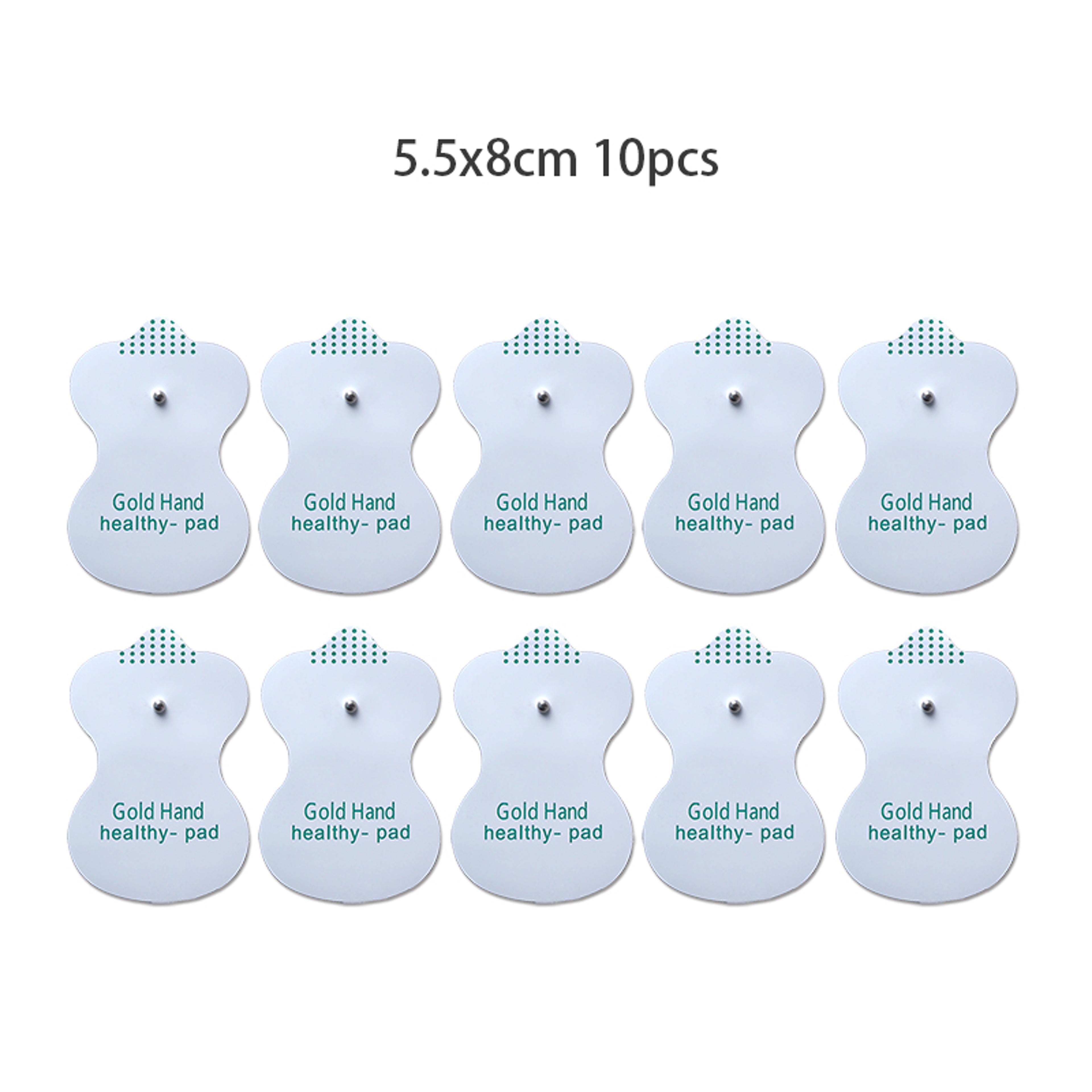 Reusable TENS Electrode Pads With Gel For Digital Massager  Pain Relief 6