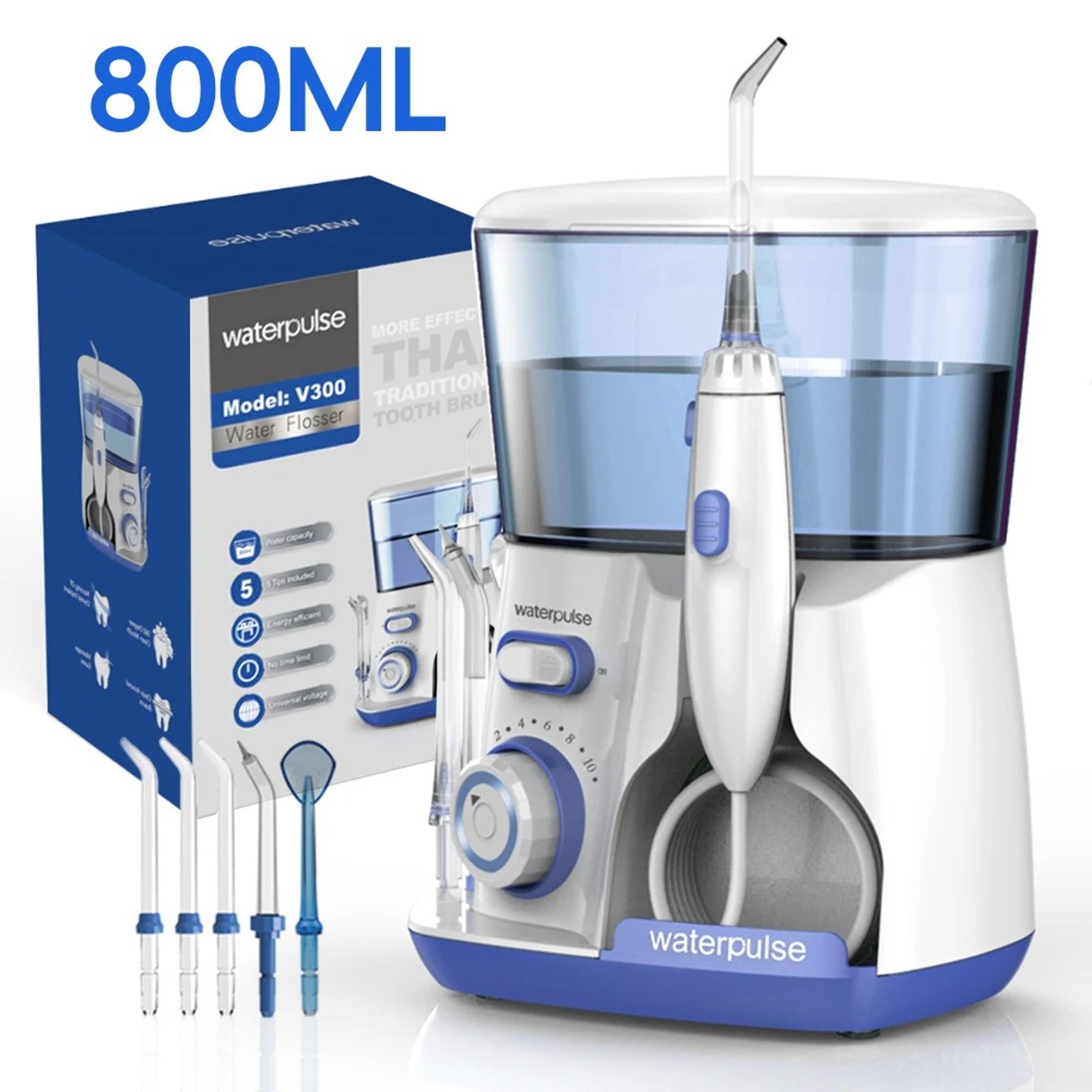 Waterpulse Electric Water Flosser Oral Irrigator With 800ML Tank For Braces And Gum Care 4