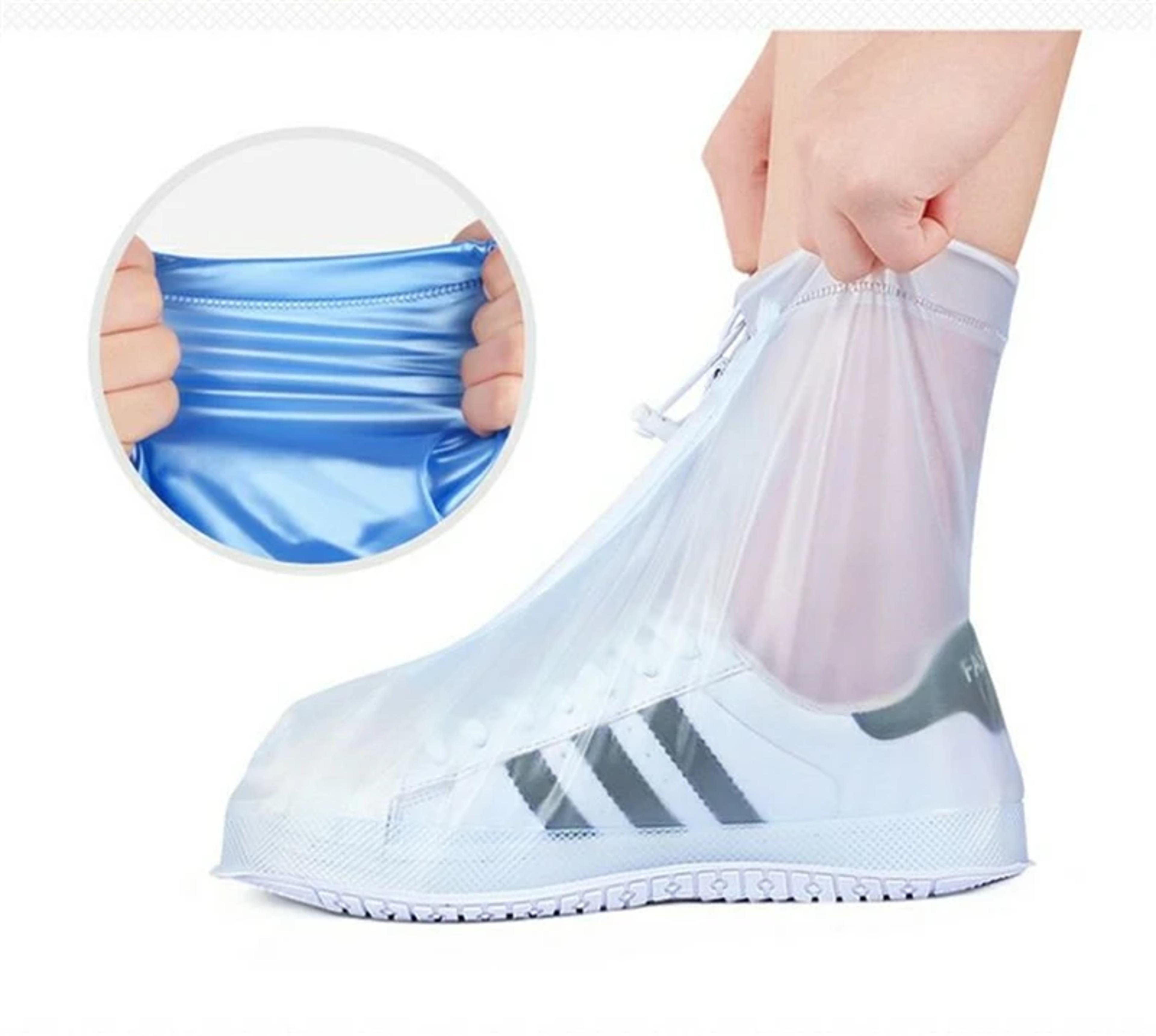 Premium Reusable Silicone Waterproof Shoe Covers  NonSlip Rain Protection For Men  Women 4