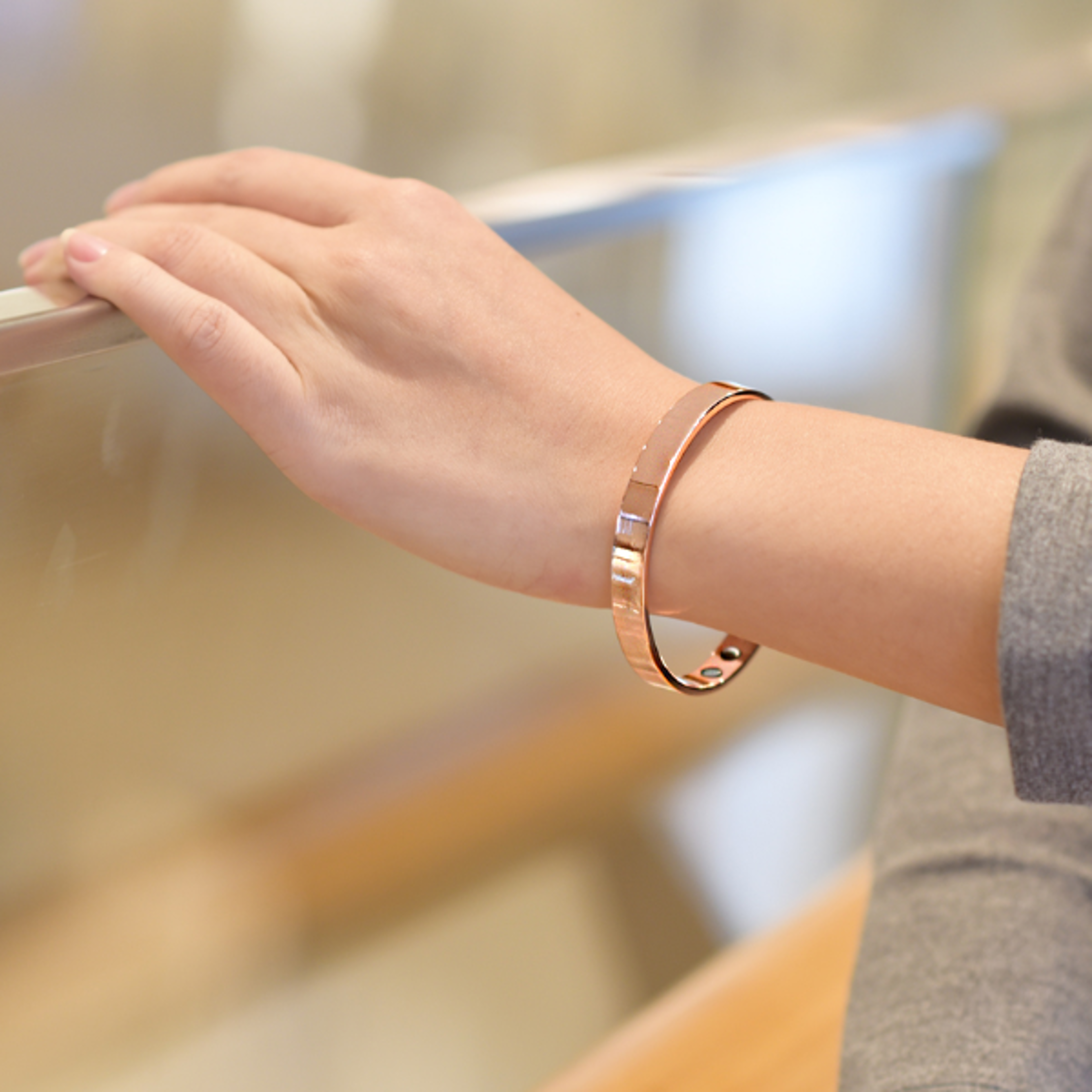 men's pure copper magnetic bracelet for everyday comfort and style