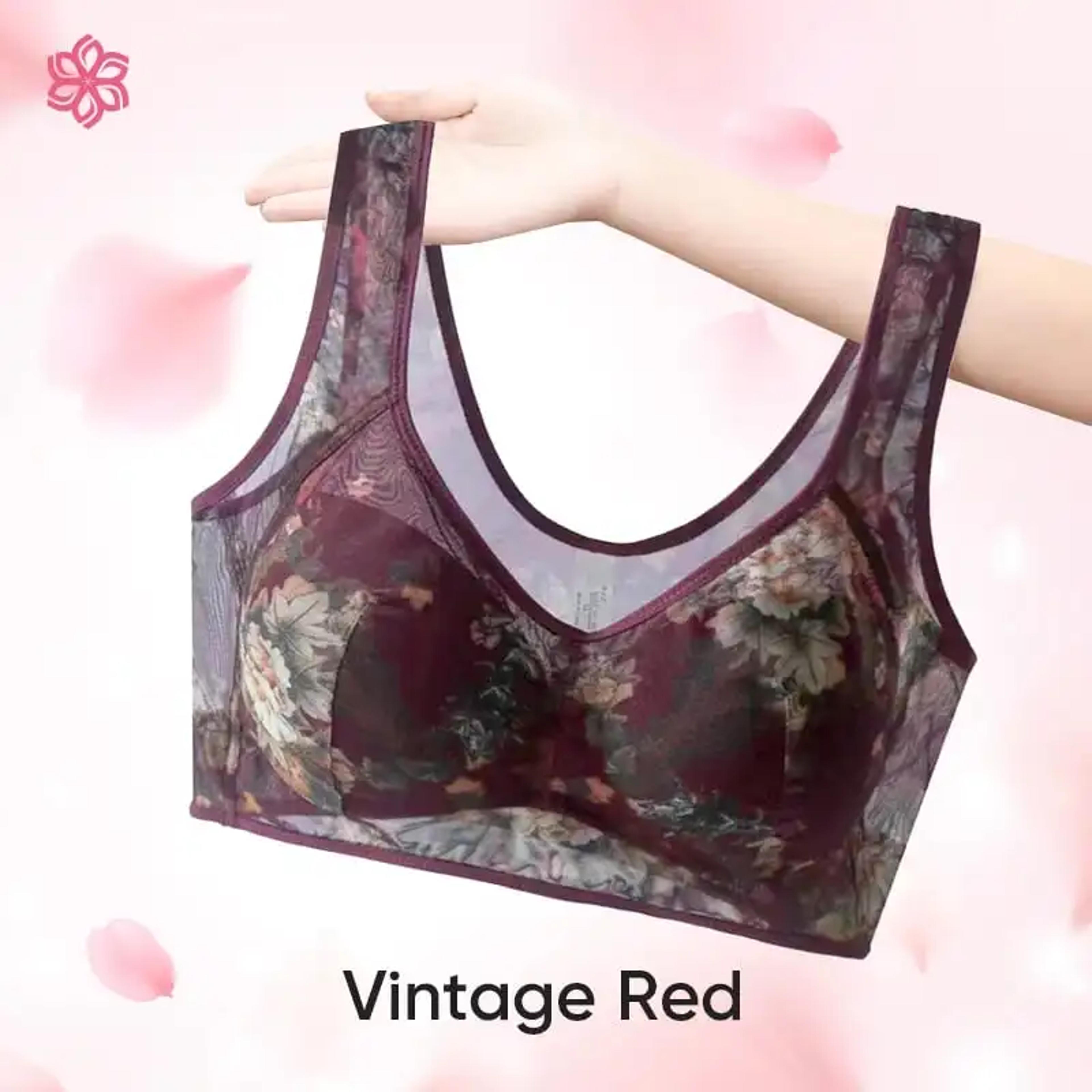 Everyday Cooling Lace Bra With Ice Silk For Women 7