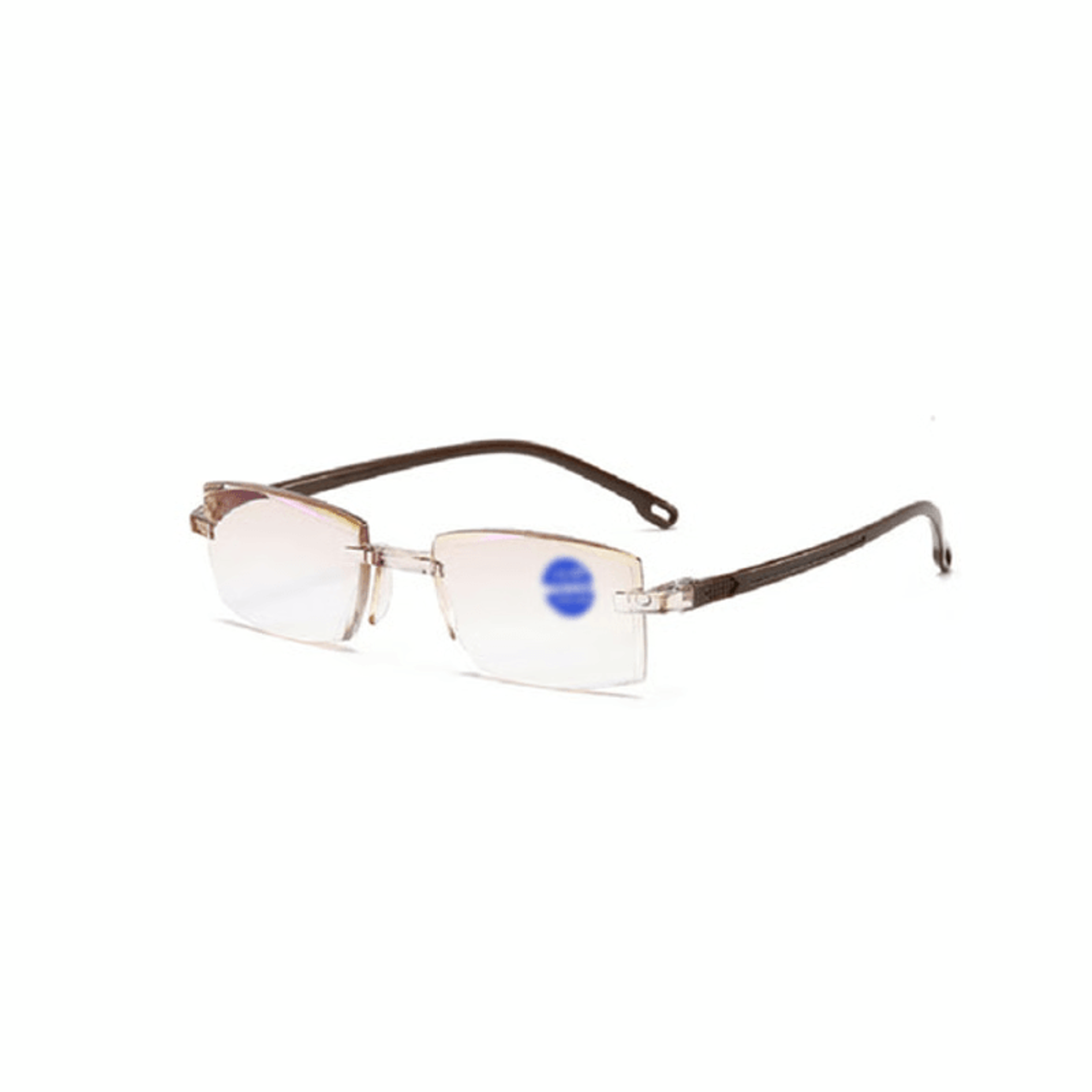 Rimless AntiBlue Light Reading Glasses For Presbyopia  Lightweight  Stylish 7
