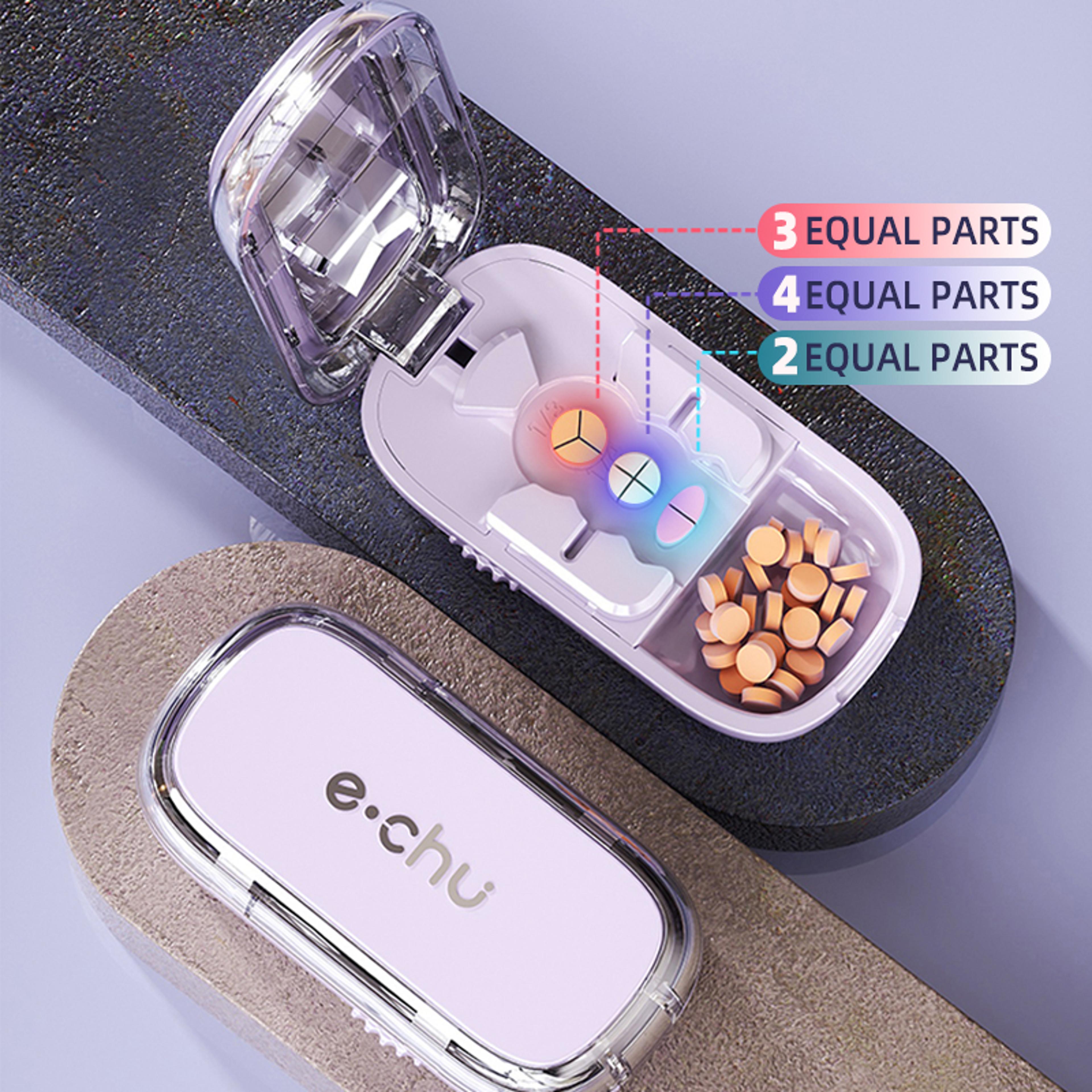 3in1 Pill Cutter And Splitter With Portable Pill Organizer 1
