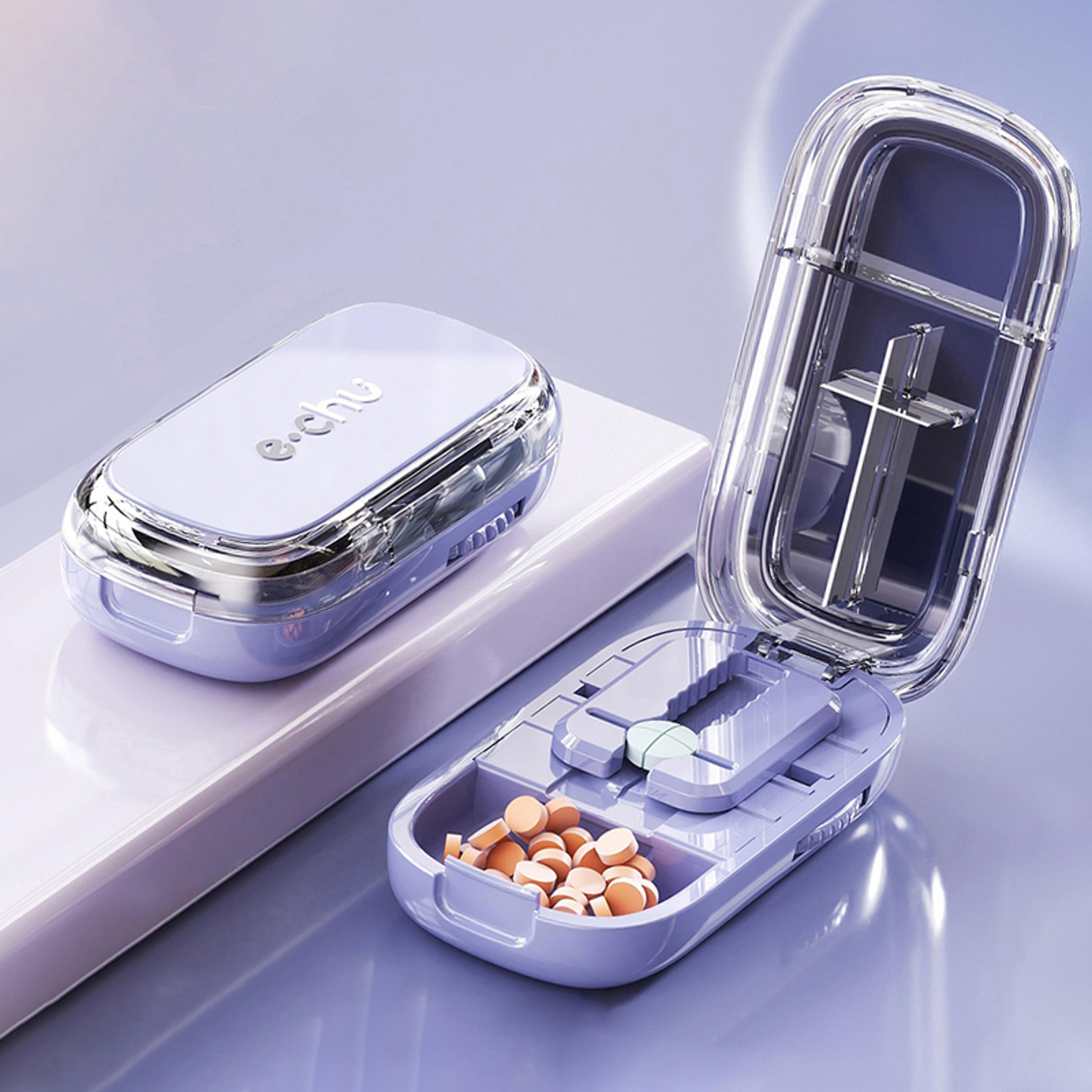 3in1 Pill Cutter And Splitter With Portable Pill Organizer 17