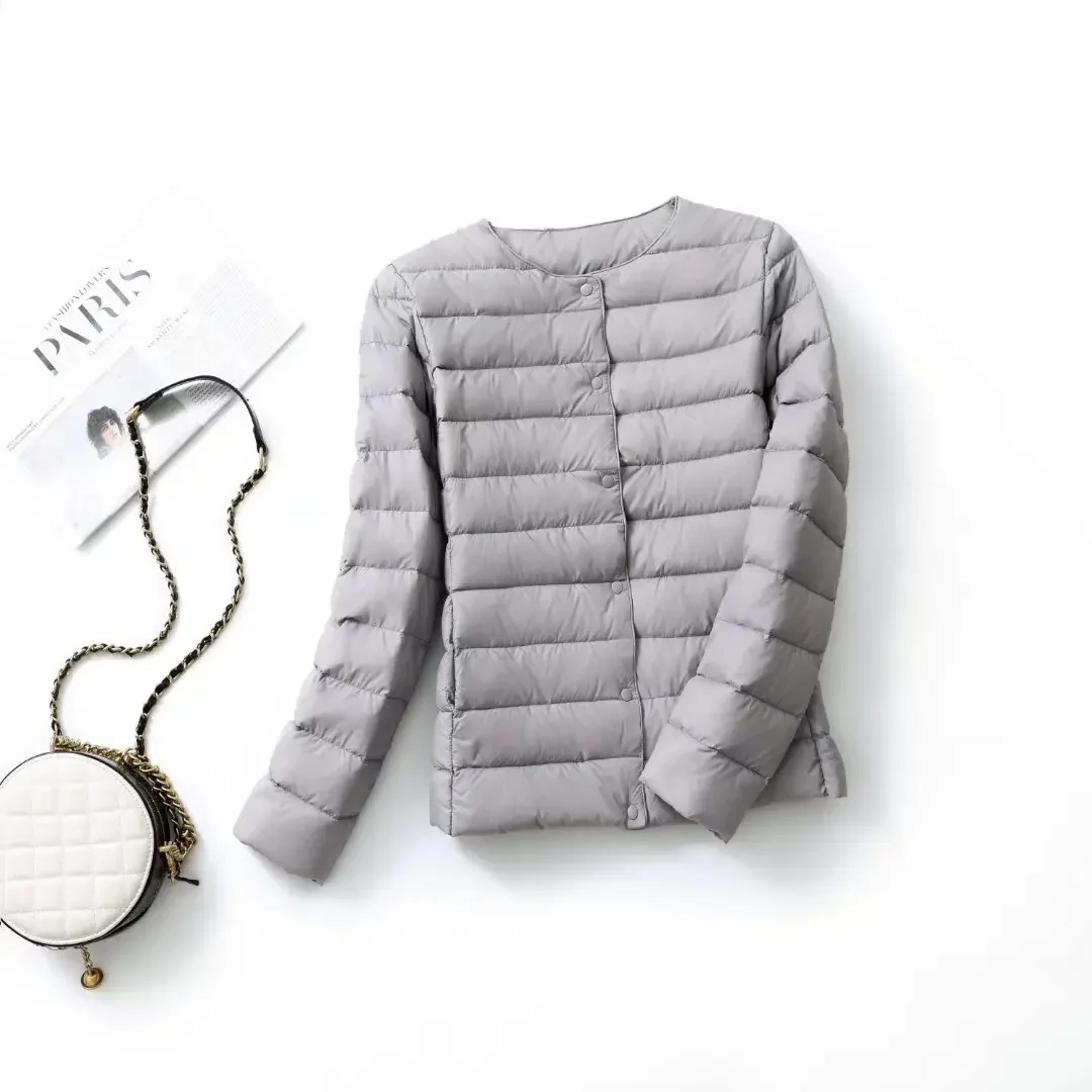 Ultra Lightweight Packable Down Jacket For Women Slim Fit Winter Coat 19