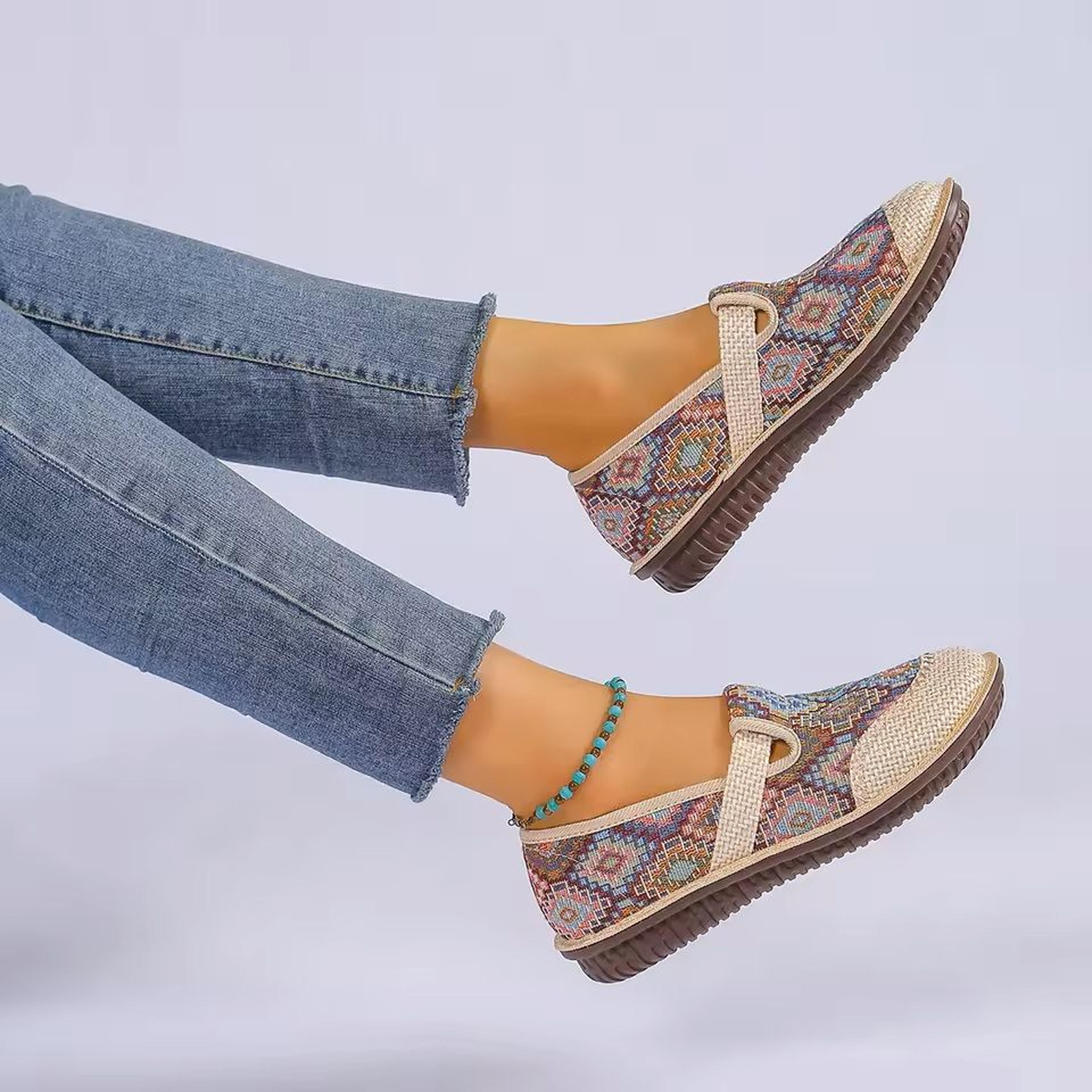 Lightweight Slip On Womens Sneakers Soft Sole Casual Mules For Summer Comfort 7