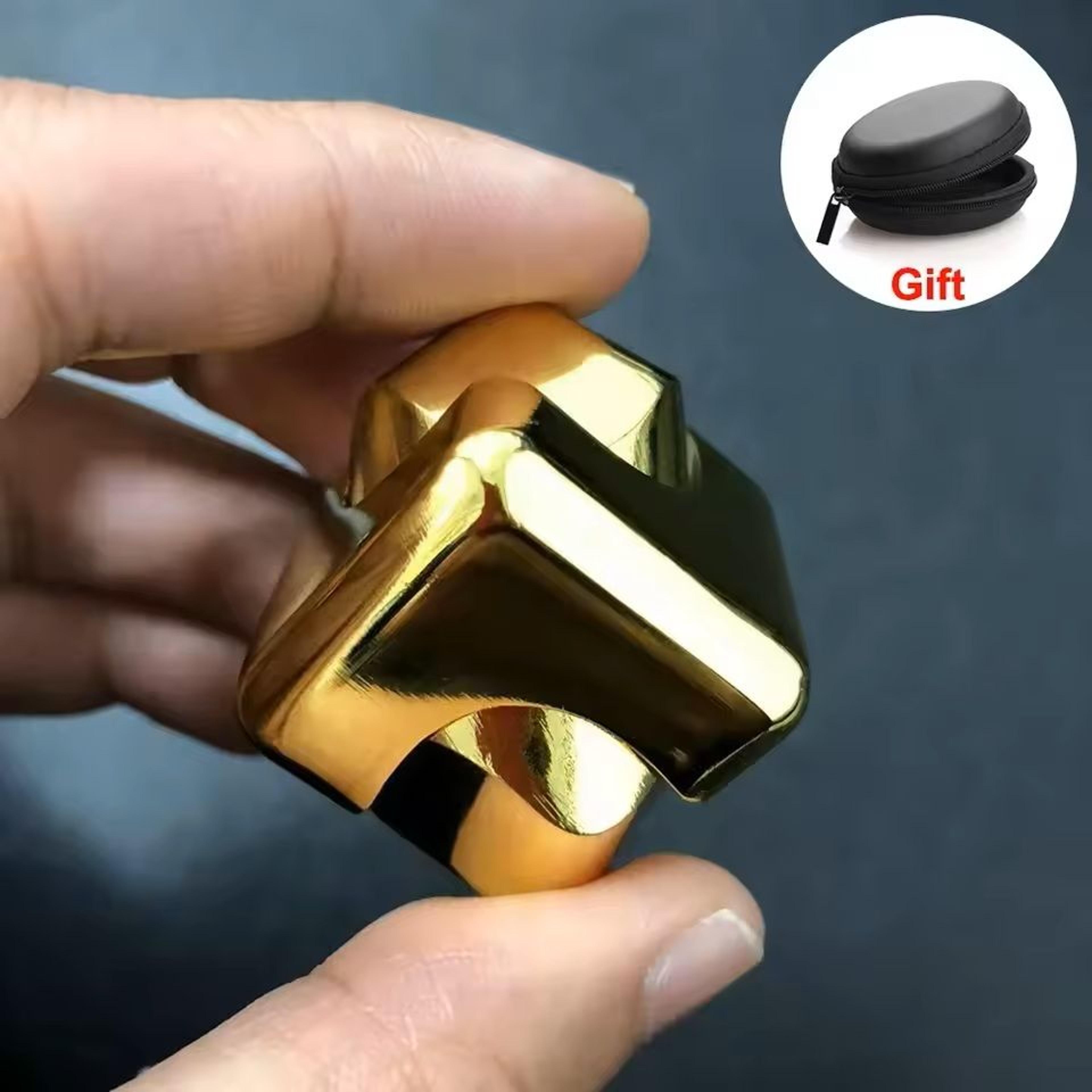 Alloy Cube Spinner Fidget Toy For Adults Anti Stress Portable Finger Gyroscope 4