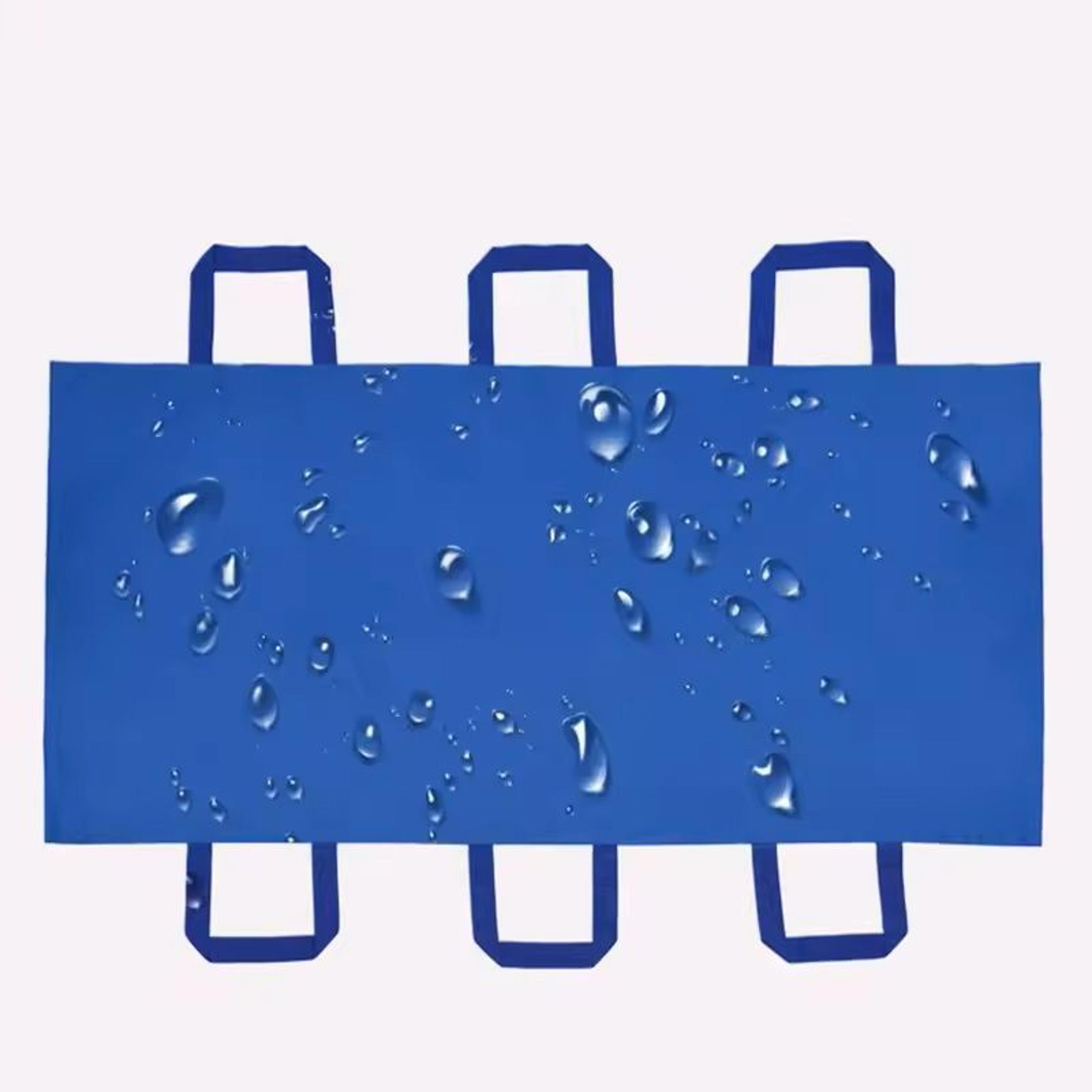 soft transfer sheet with handles for bedridden and elderly patients