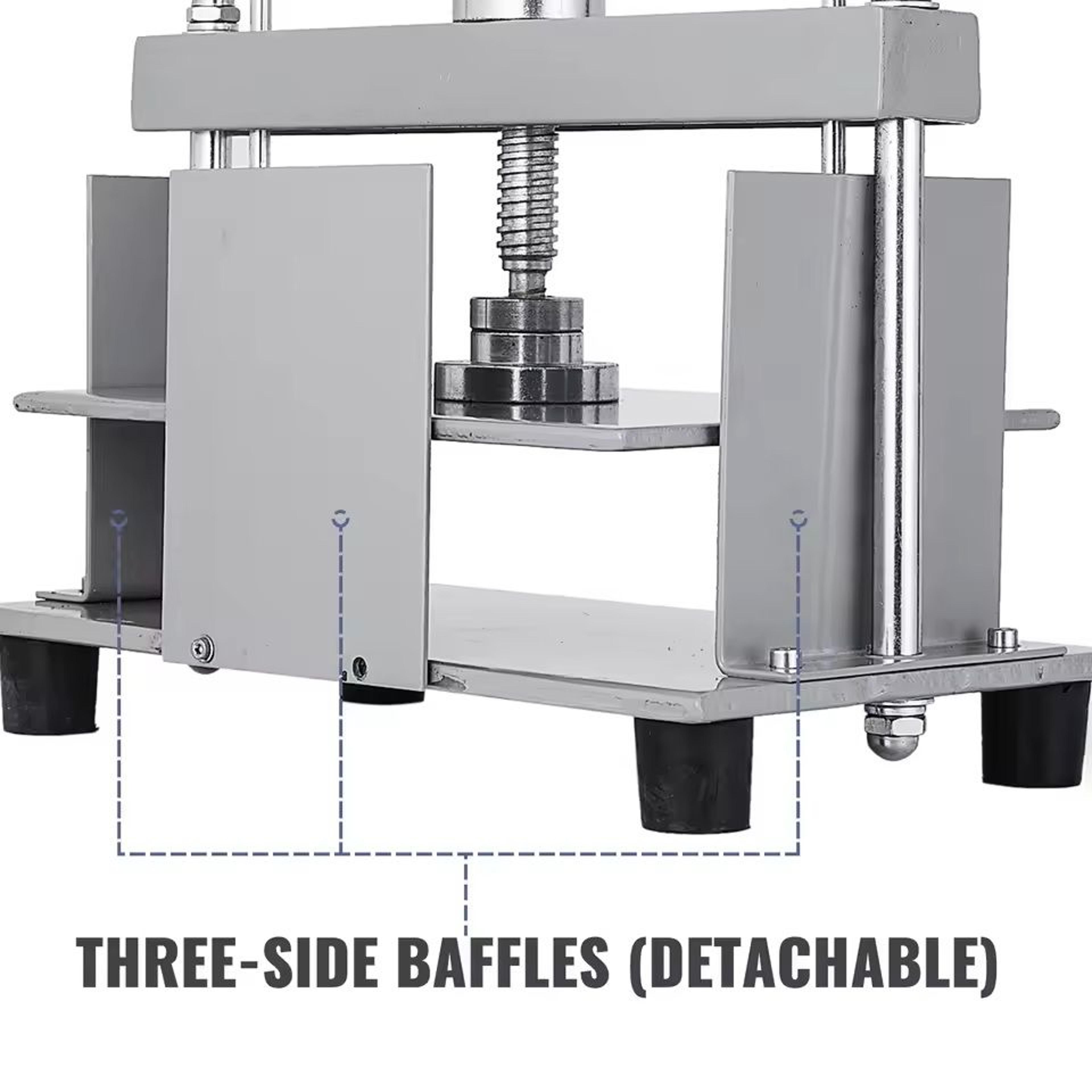 HeavyDuty Manual Paper Press Machine For A4 Papers  12 X 86 In Steel Frame 1