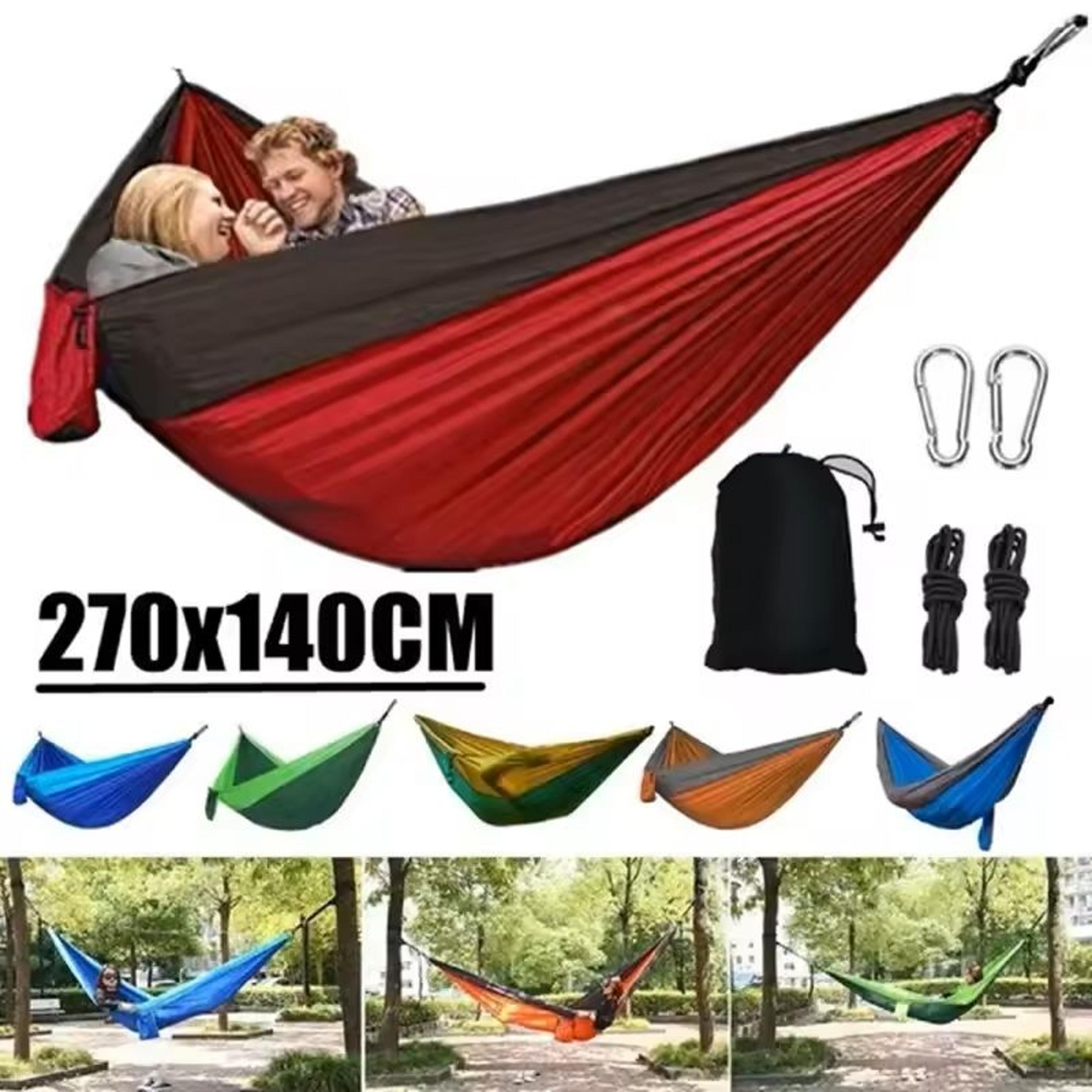 Double Person AntiRollover Nylon Hammock For Outdoor Camping 0