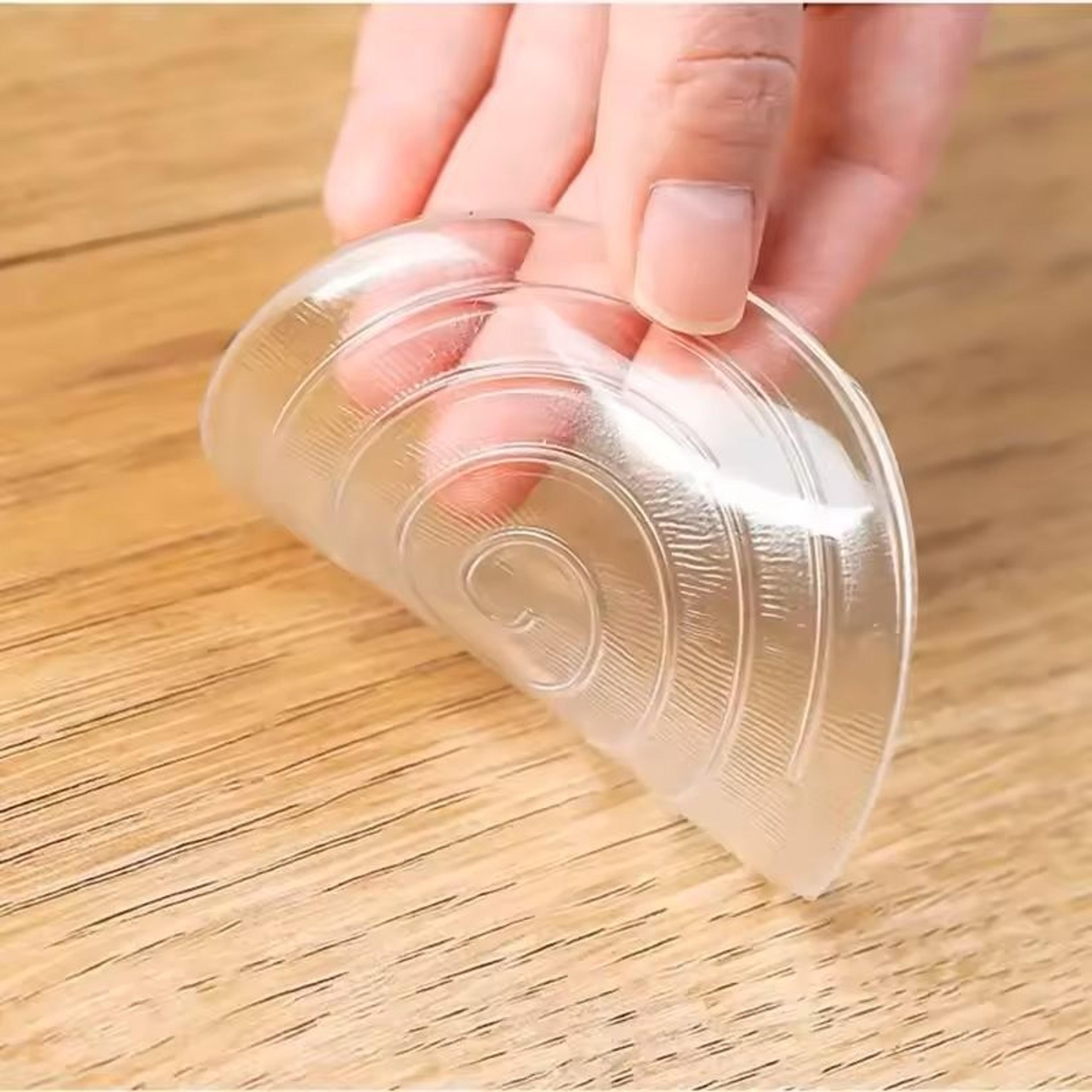 AntiSlip Silicone Furniture Pads  Transparent Vibration Dampening Feet For Beds Tables  Appliances 6