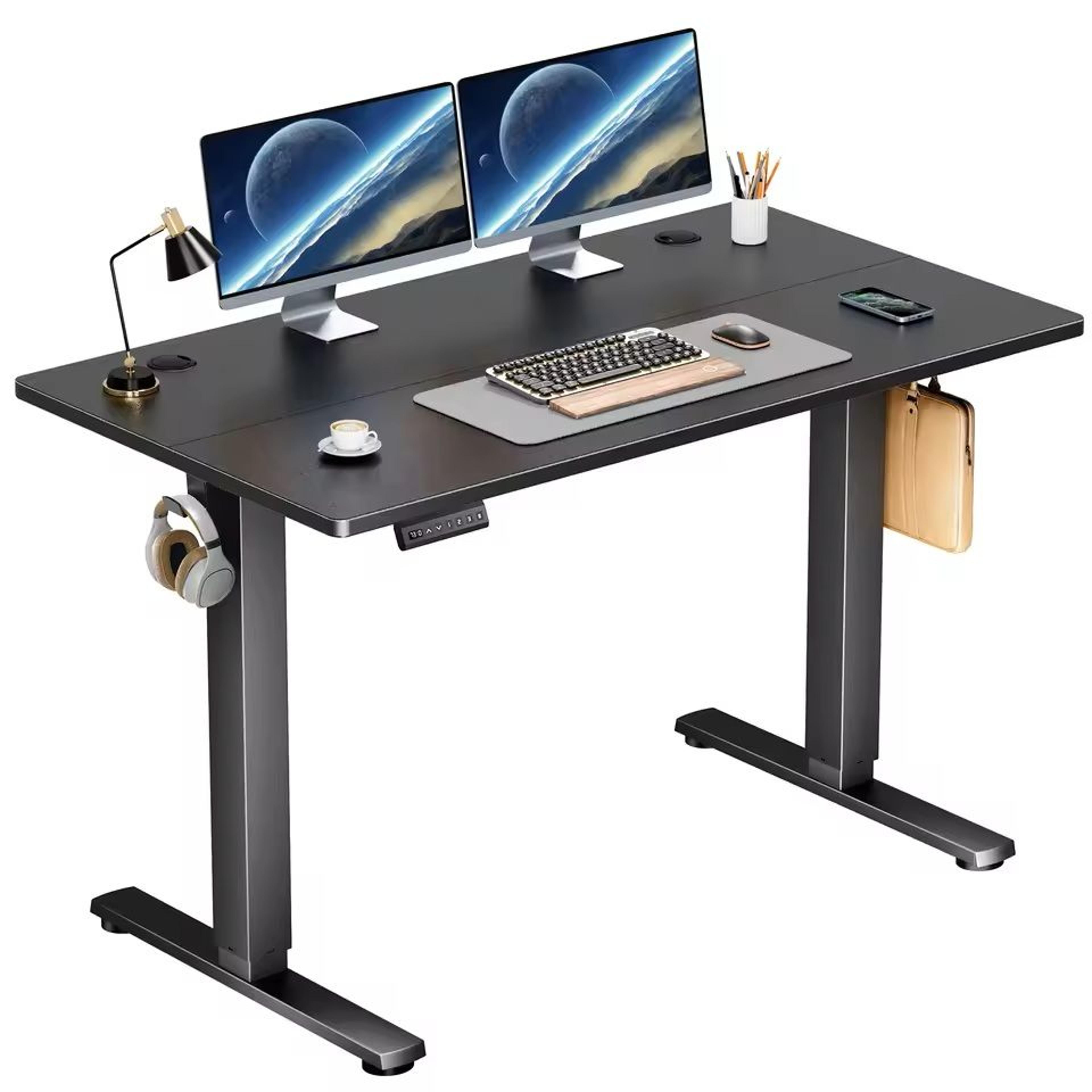 Electric Standing Desk Height Adjustable 40x24 Inch Sit Stand Workstation Ergonomic Table 9