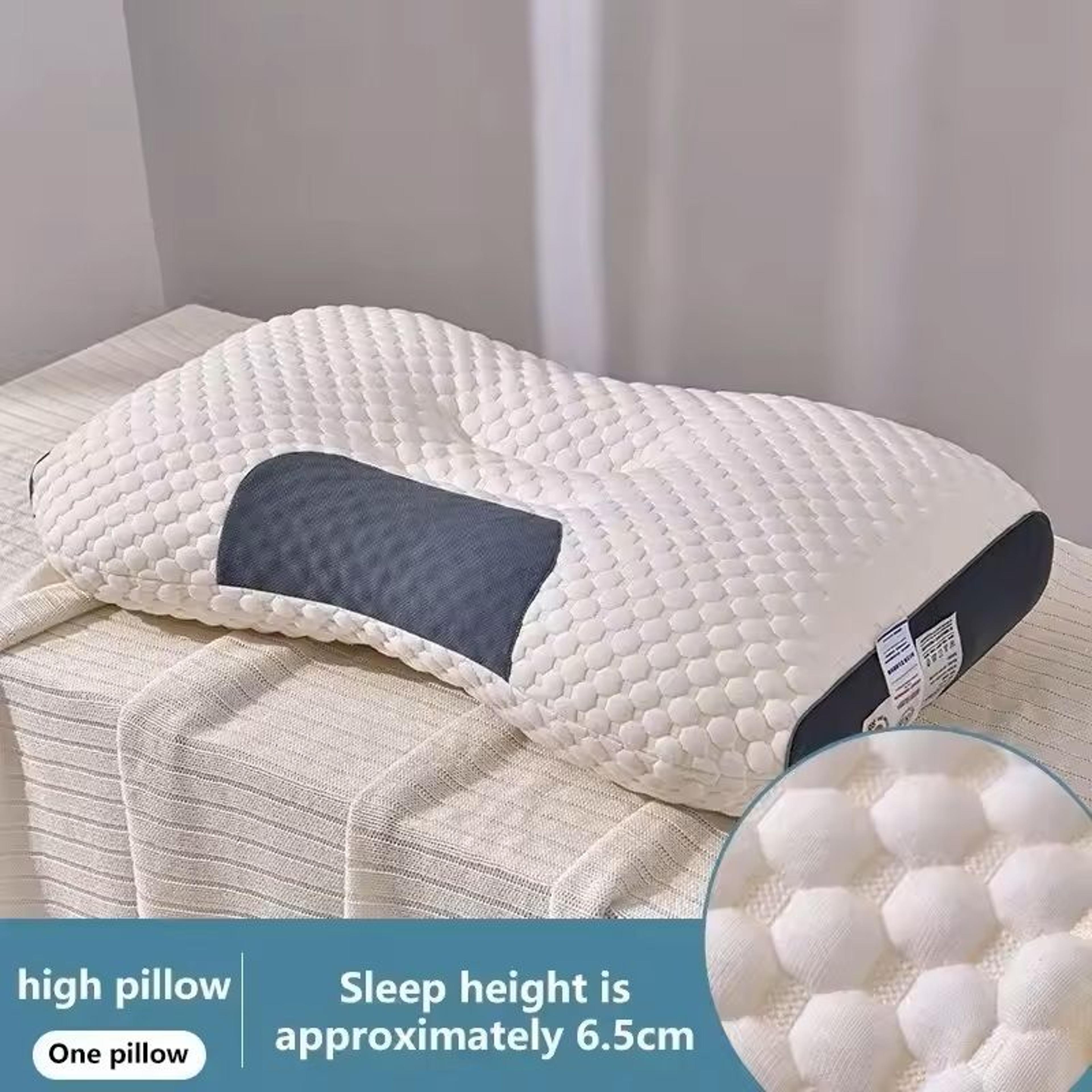 2028 Honeycomb Pillow For Cervical Spine Relief And Deep Sleep Support 4