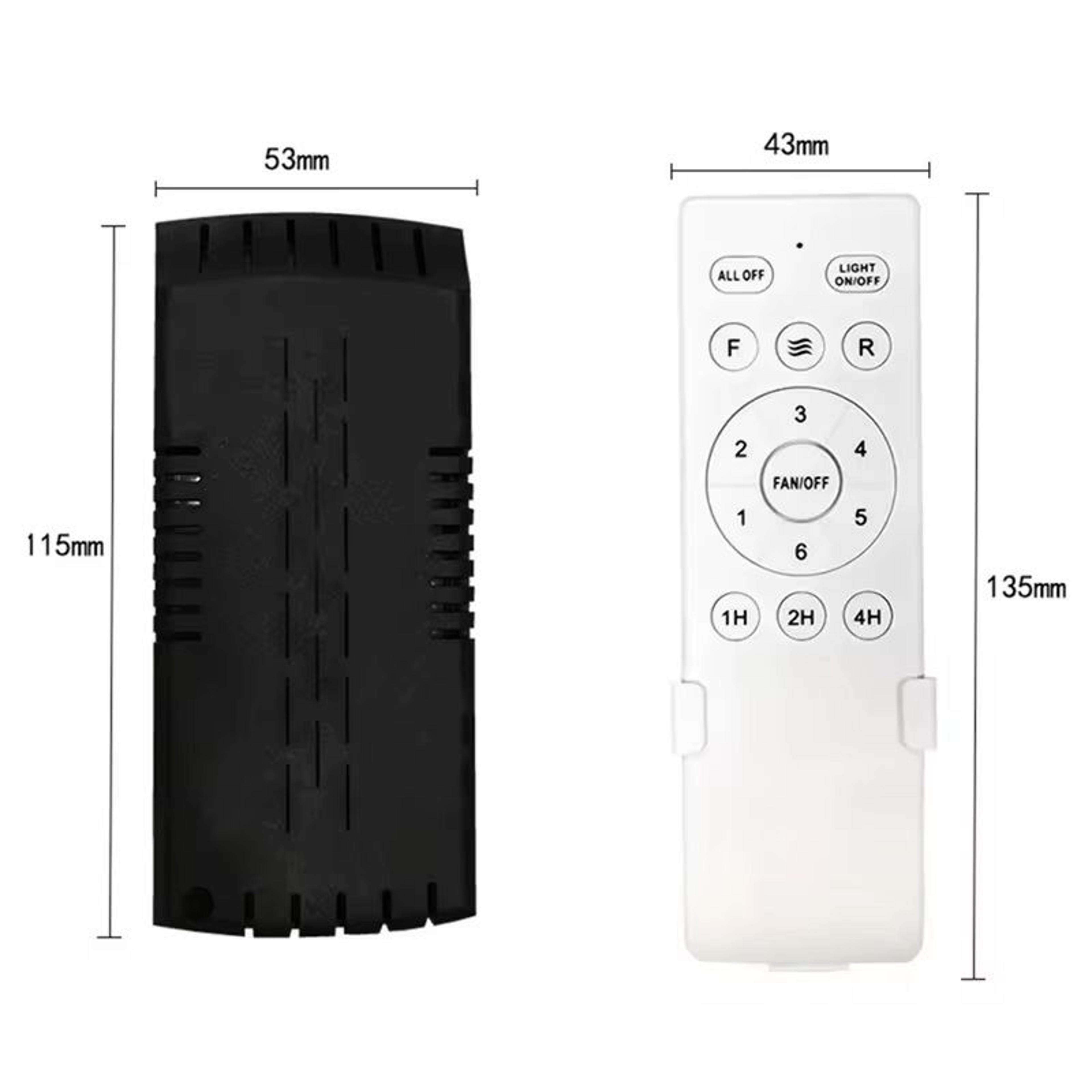 Universal Ceiling Fan Remote Control Kit With 6 Speeds And Timer 4