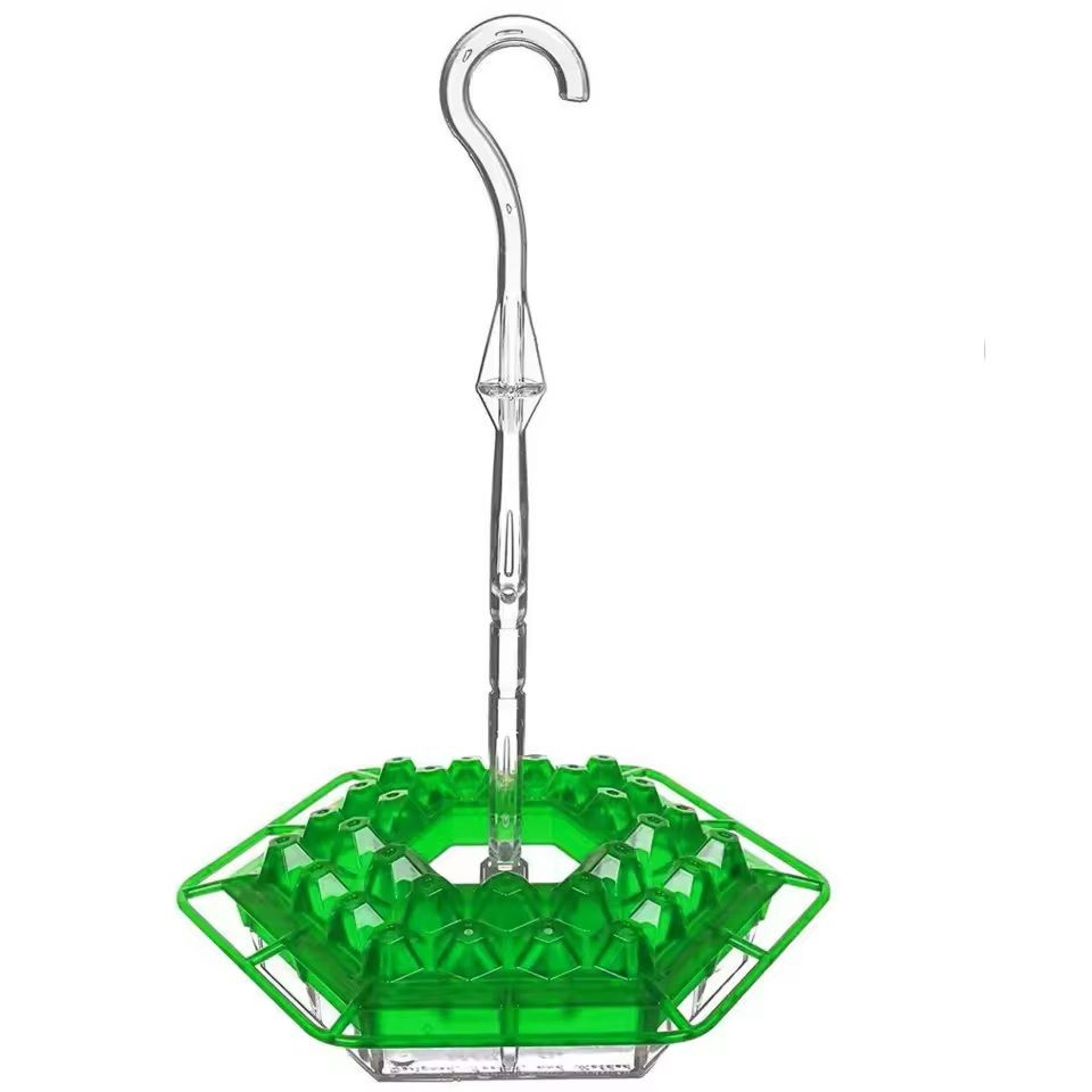 Hexagonal Hanging Bird Feeder With Hook For Garden 8