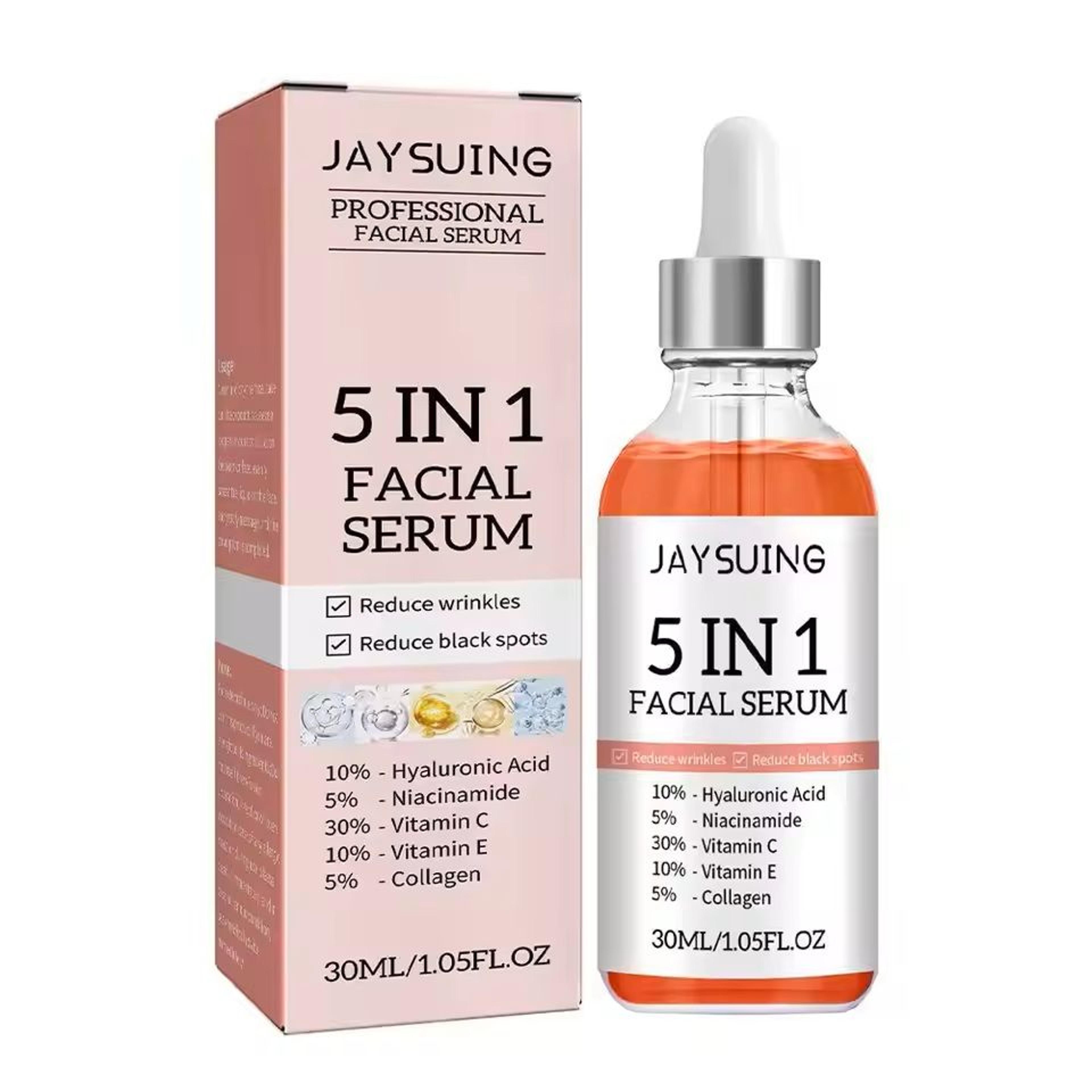 Vitamin C Hyaluronic Acid Face Serum For Fine Lines And Brightening 4