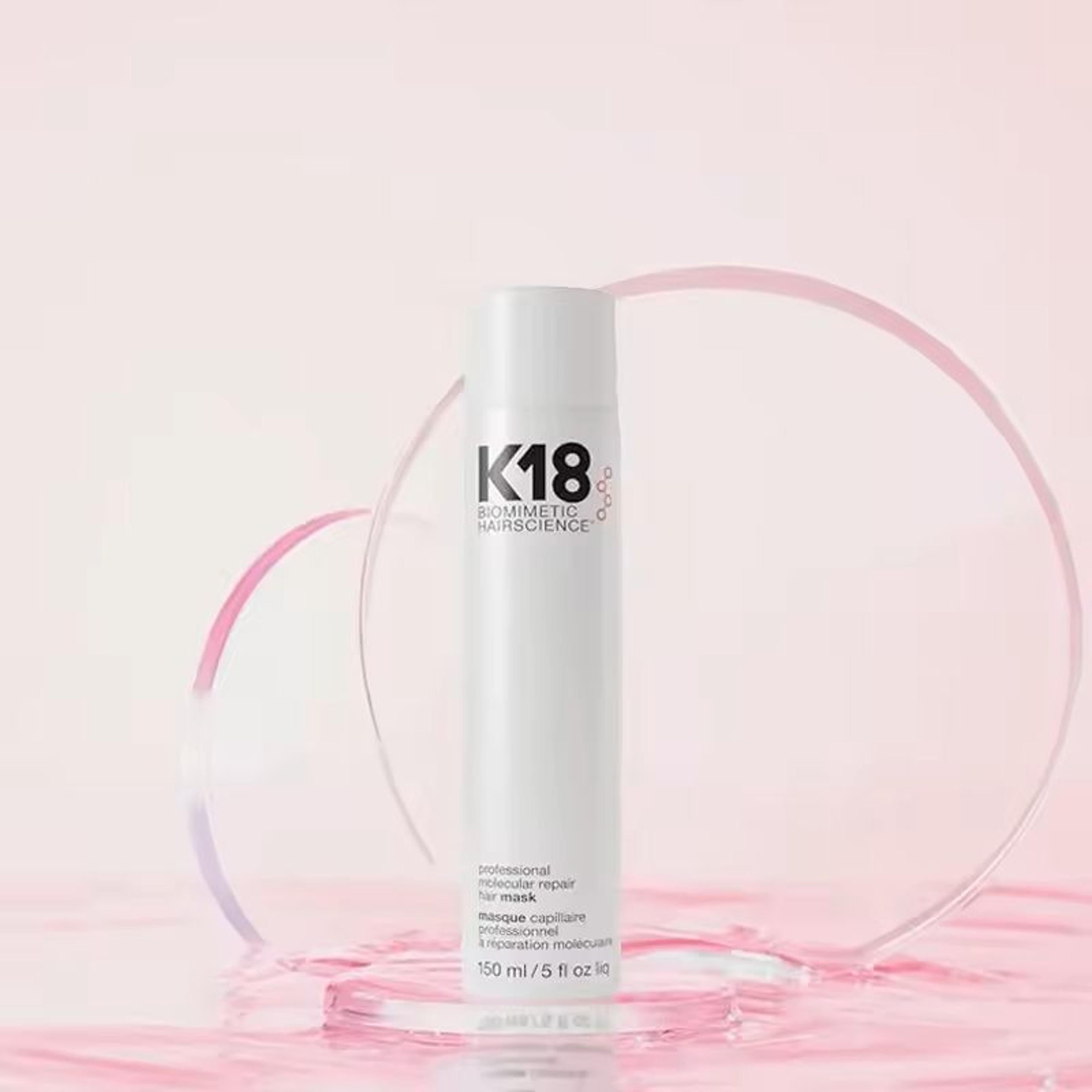 K18 LeaveIn Repair Hair Mask For Dry Damaged Hair  4Minute Intensive Treatment 4