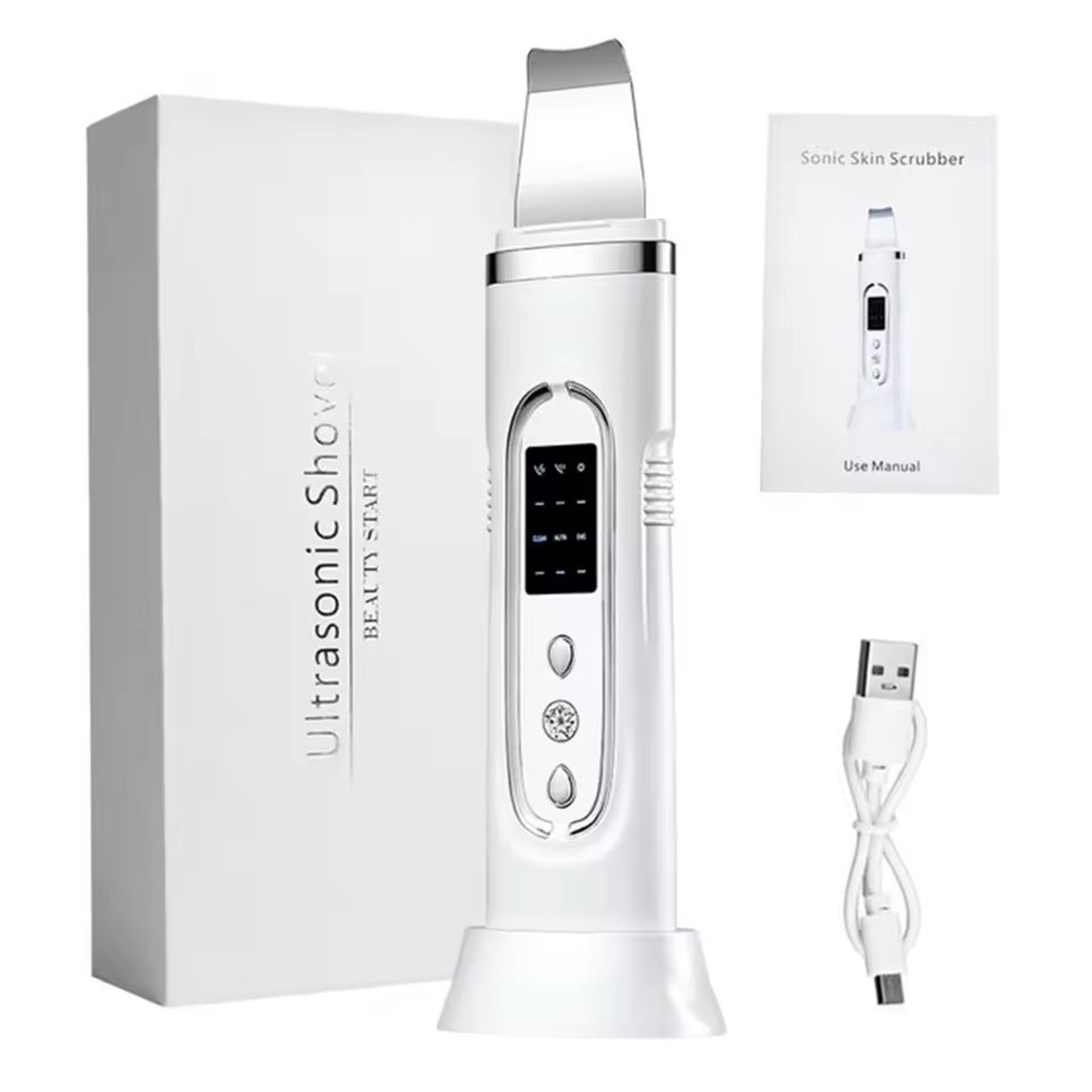 Ultrasonic Skin Scrubber Facial Cleansing Device 7