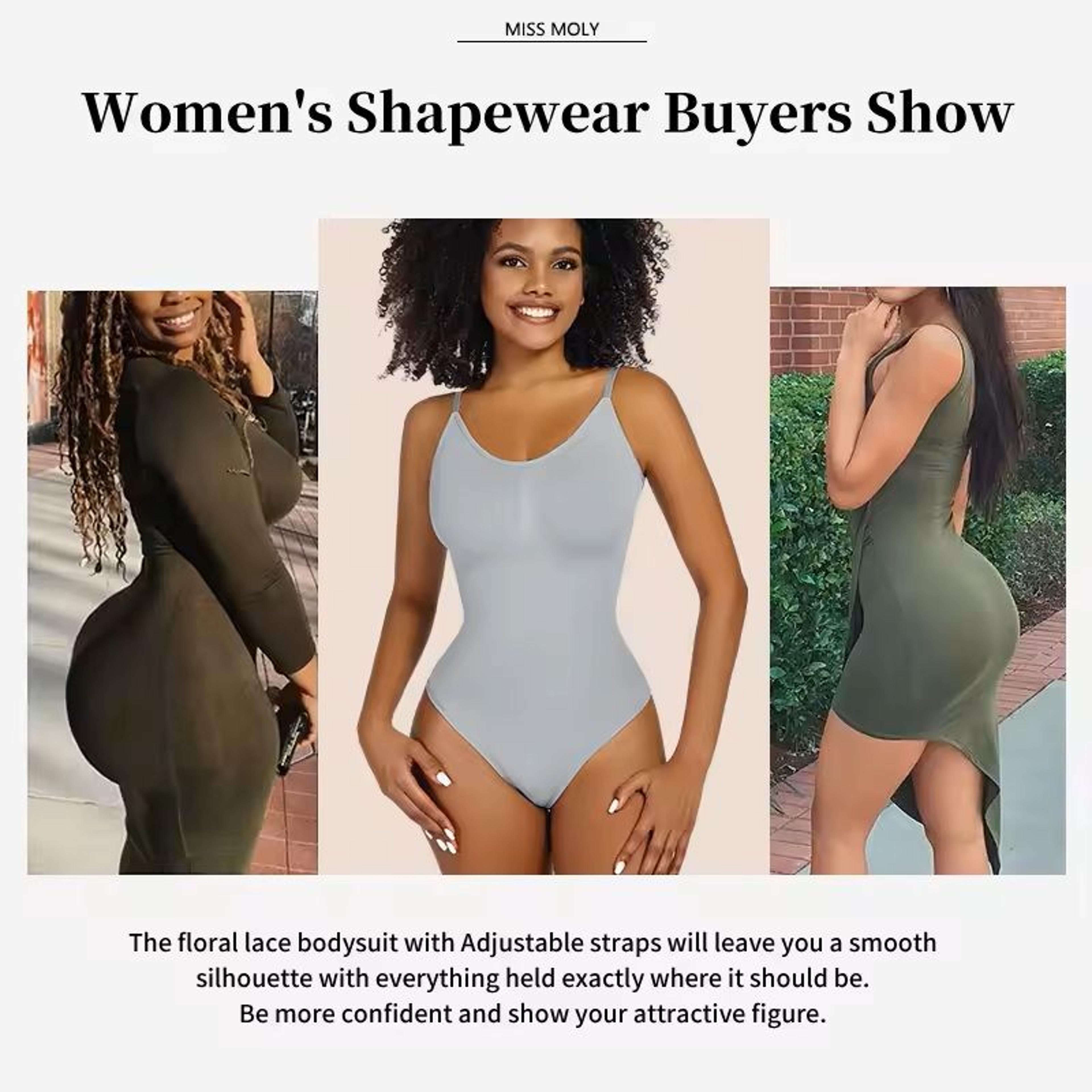Smoothing Sculpting Bodysuit  Full Body Thong Shaper For Women 3