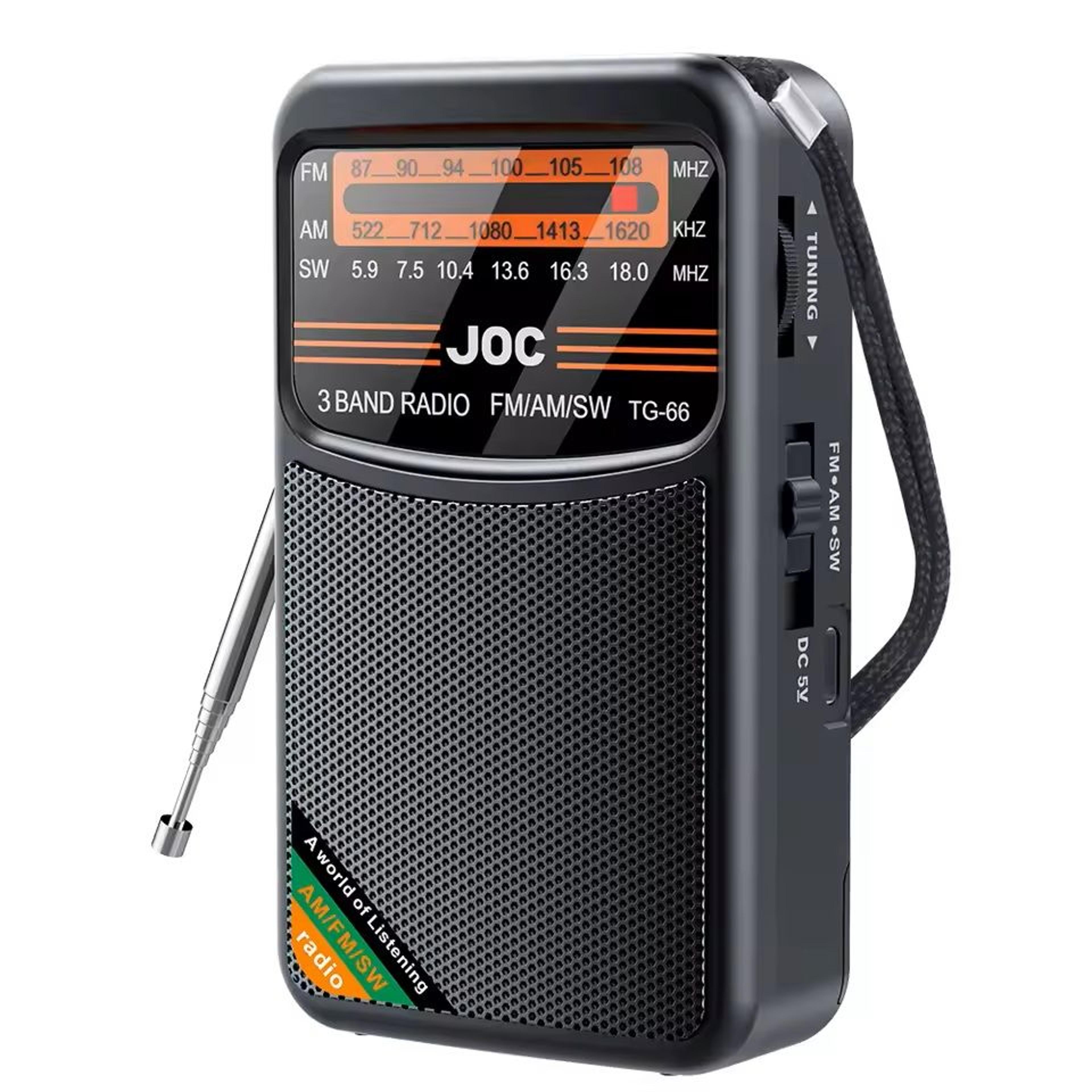 Rechargeable Pocket Radio With FM AM SW And HD Display 8