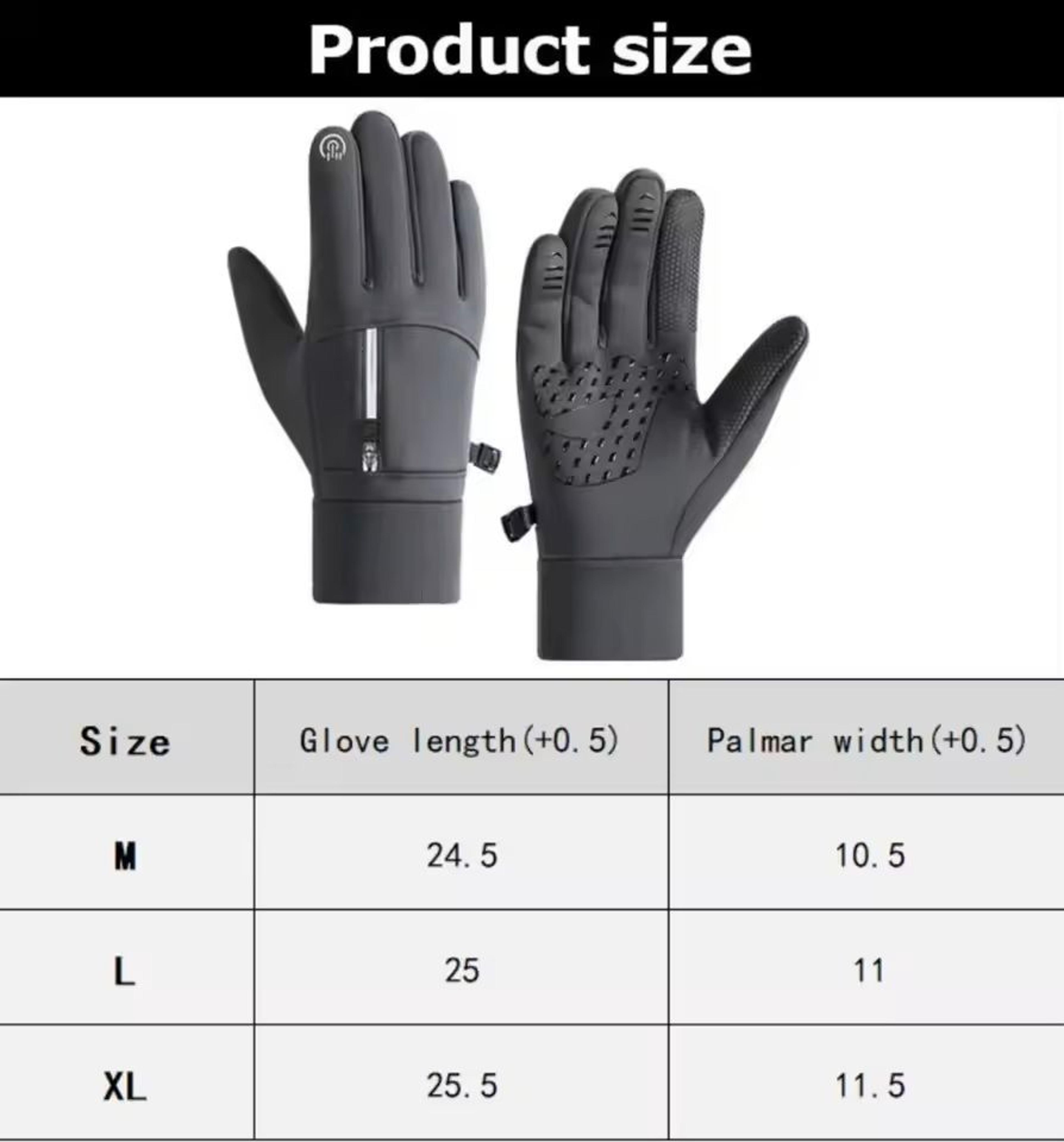 Waterproof Thermal Winter Gloves For Running Cycling And Outdoor Work 3