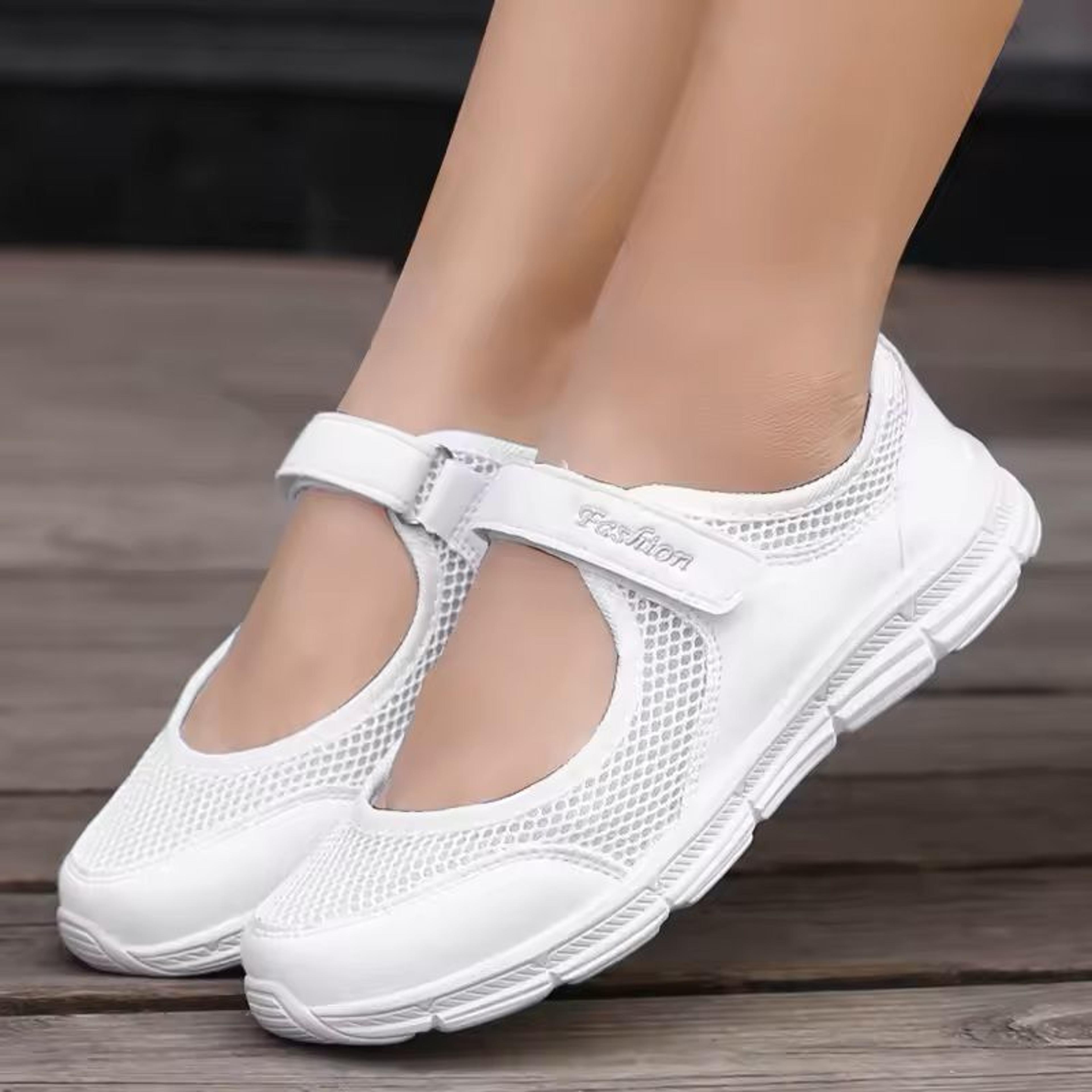 Womens Breathable Mesh Walking Shoes For Work And Everyday Wear 4