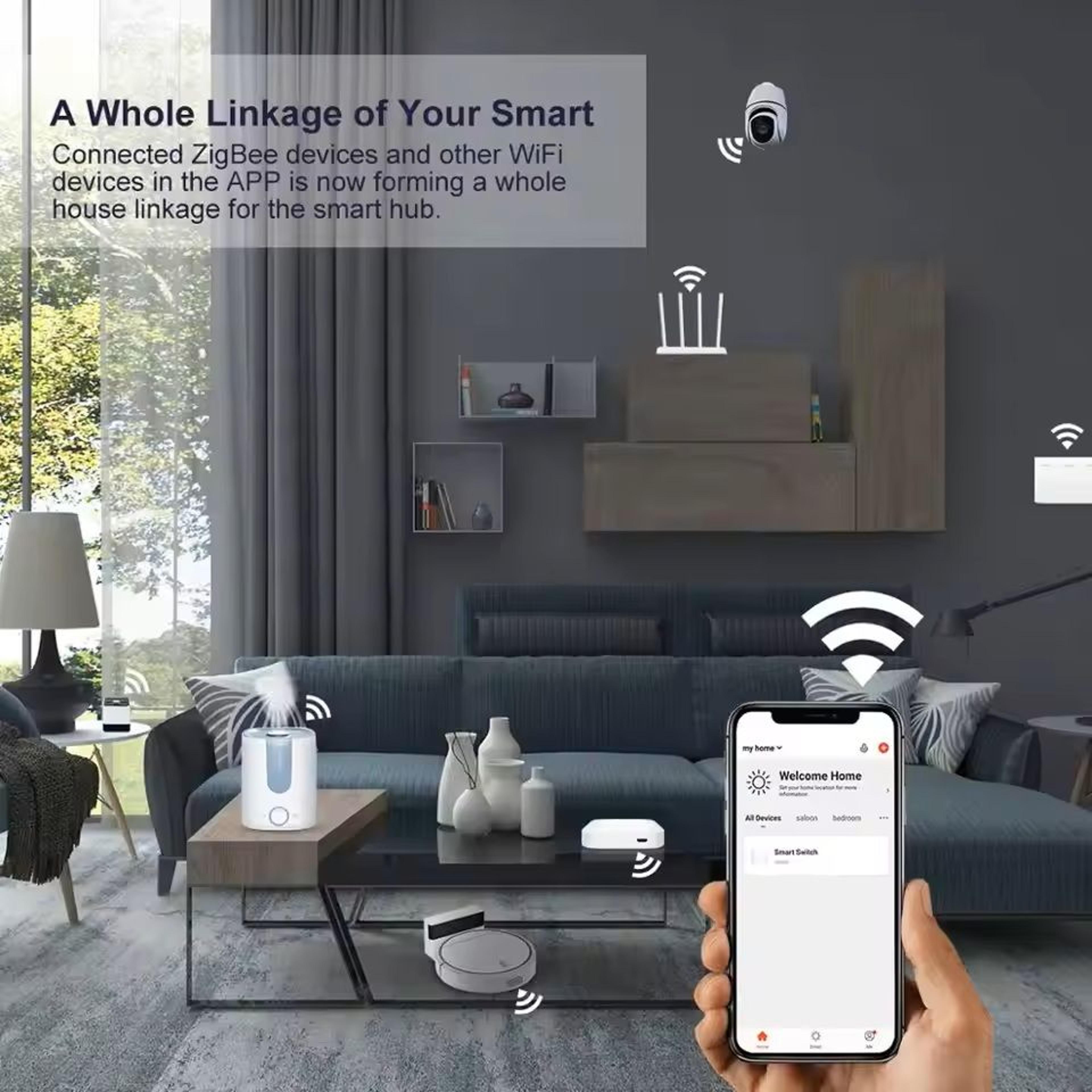 ZigBee 30 Smart Hub Gateway For Alexa And Google Assistant 3