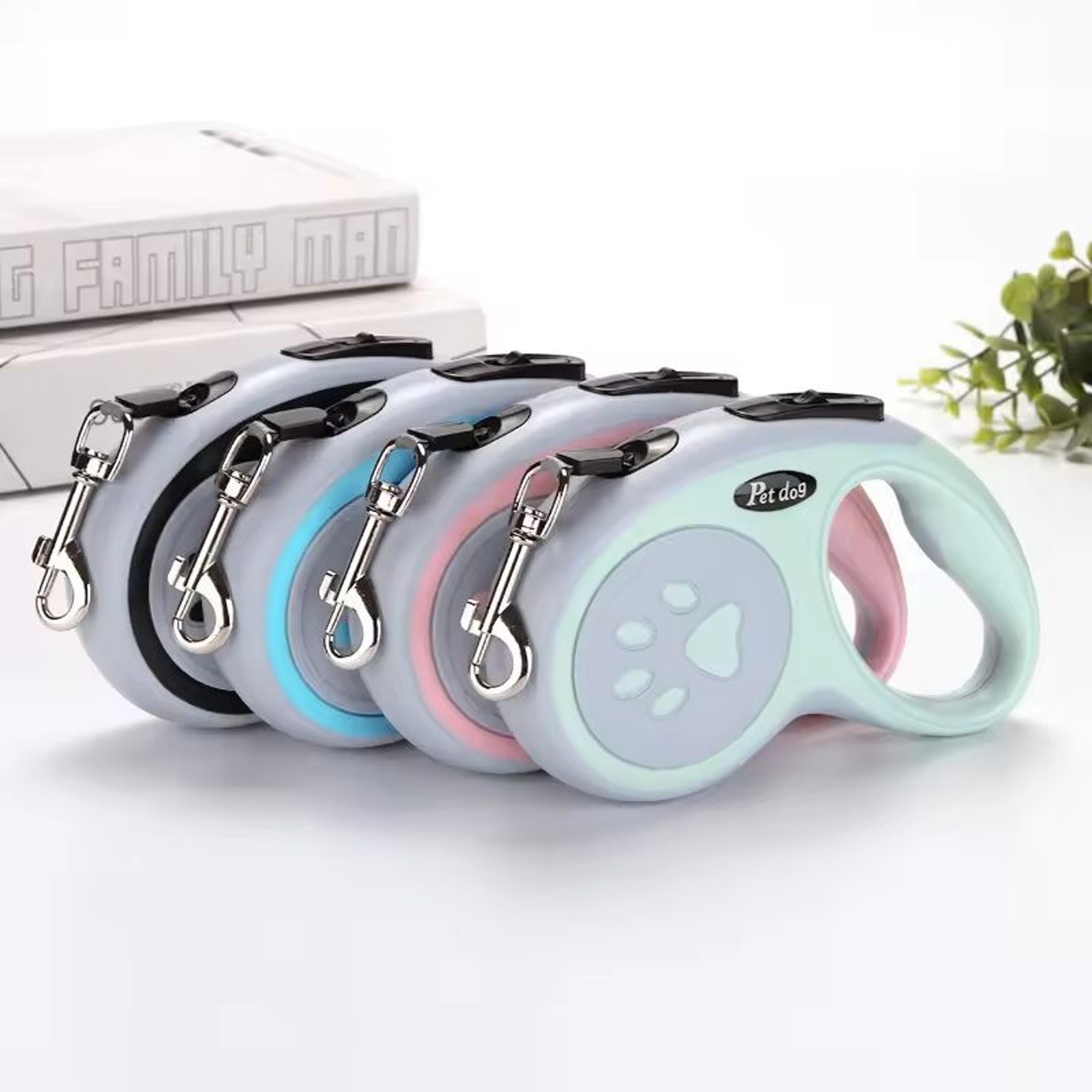 retractable nylon dog leash for small pets – 3m or 5m length