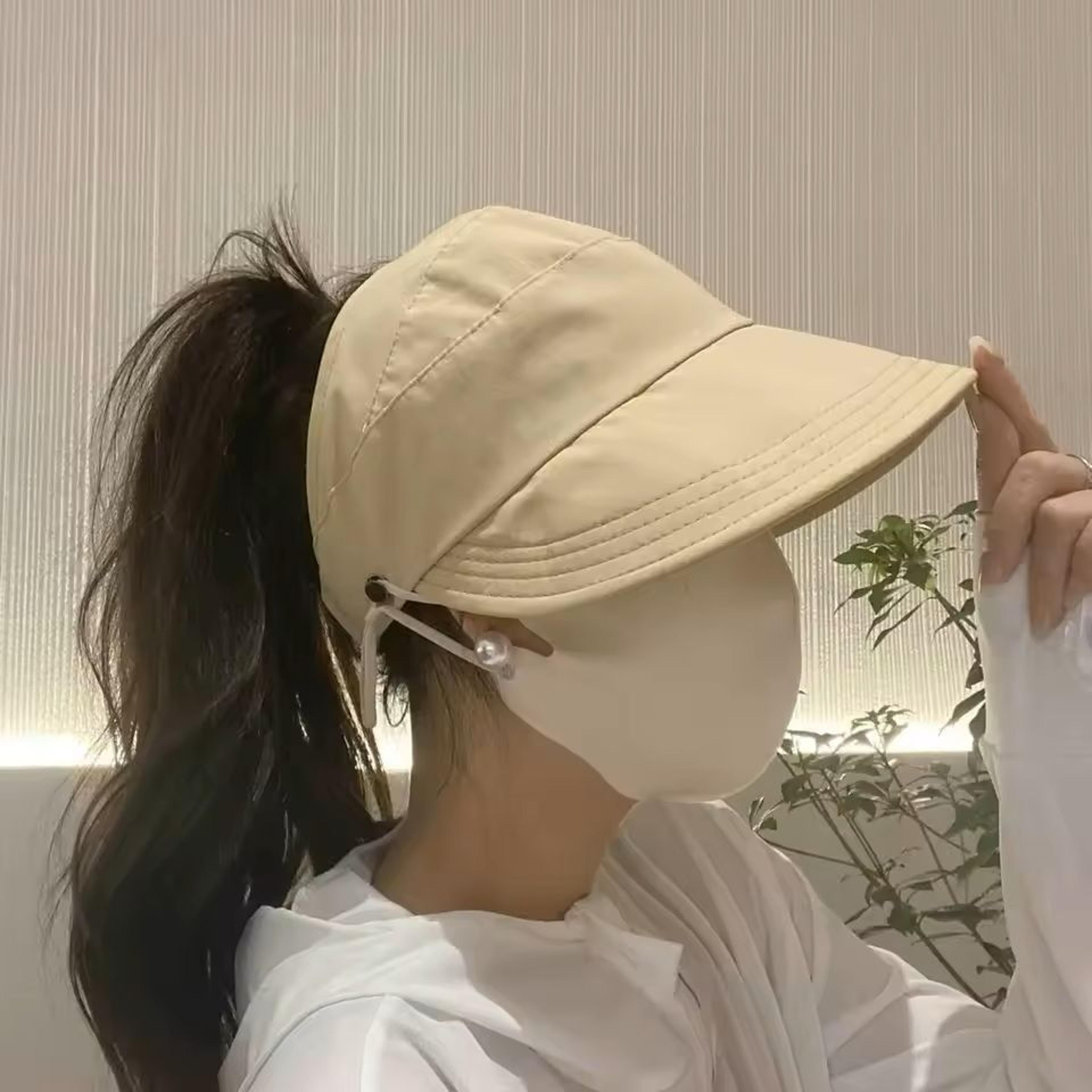 Womens Foldable Wide Brim Sun Hat For Summer UV Protection 1