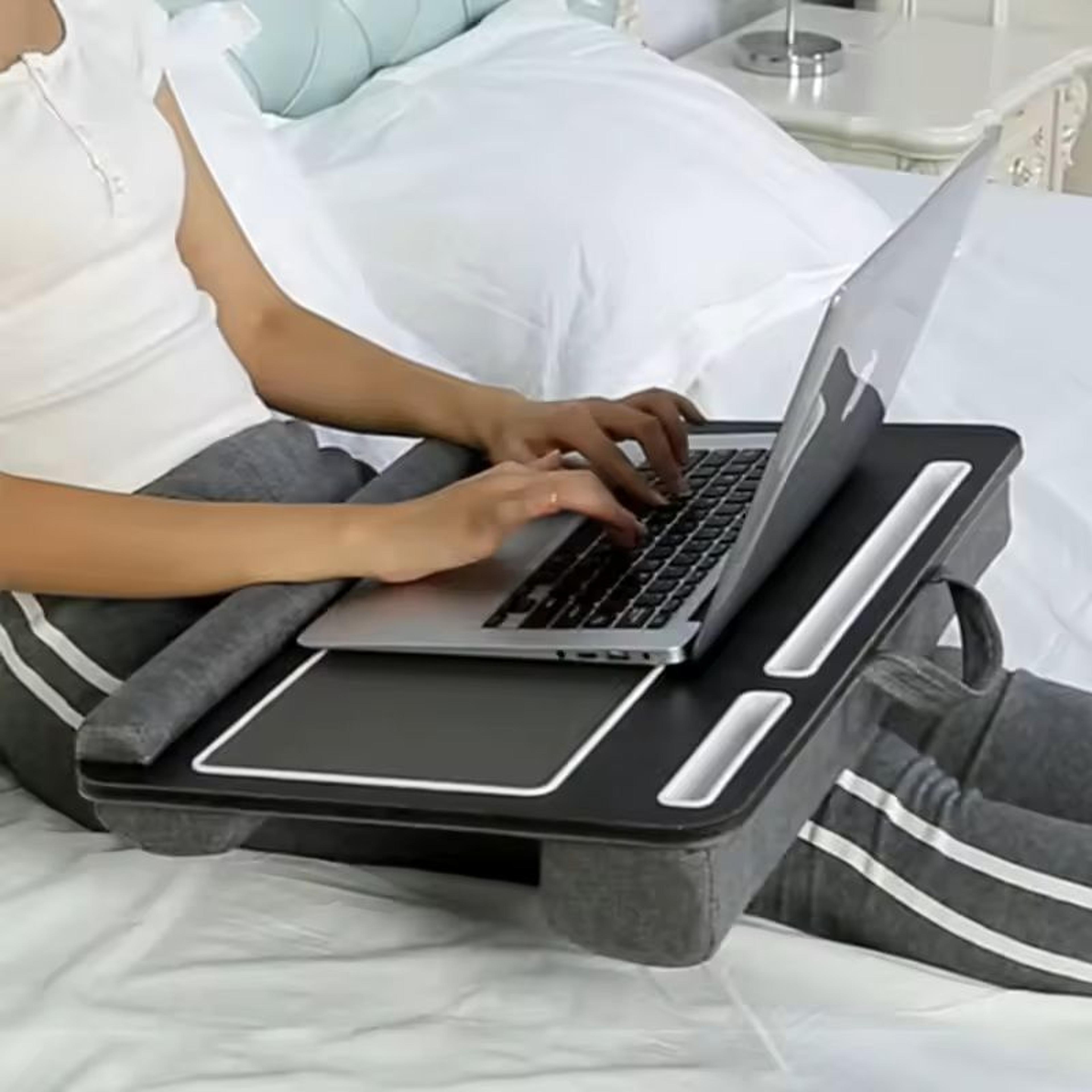 Portable MultiPurpose Laptop Desk With Mouse Pad And AntiSlip Bar 5