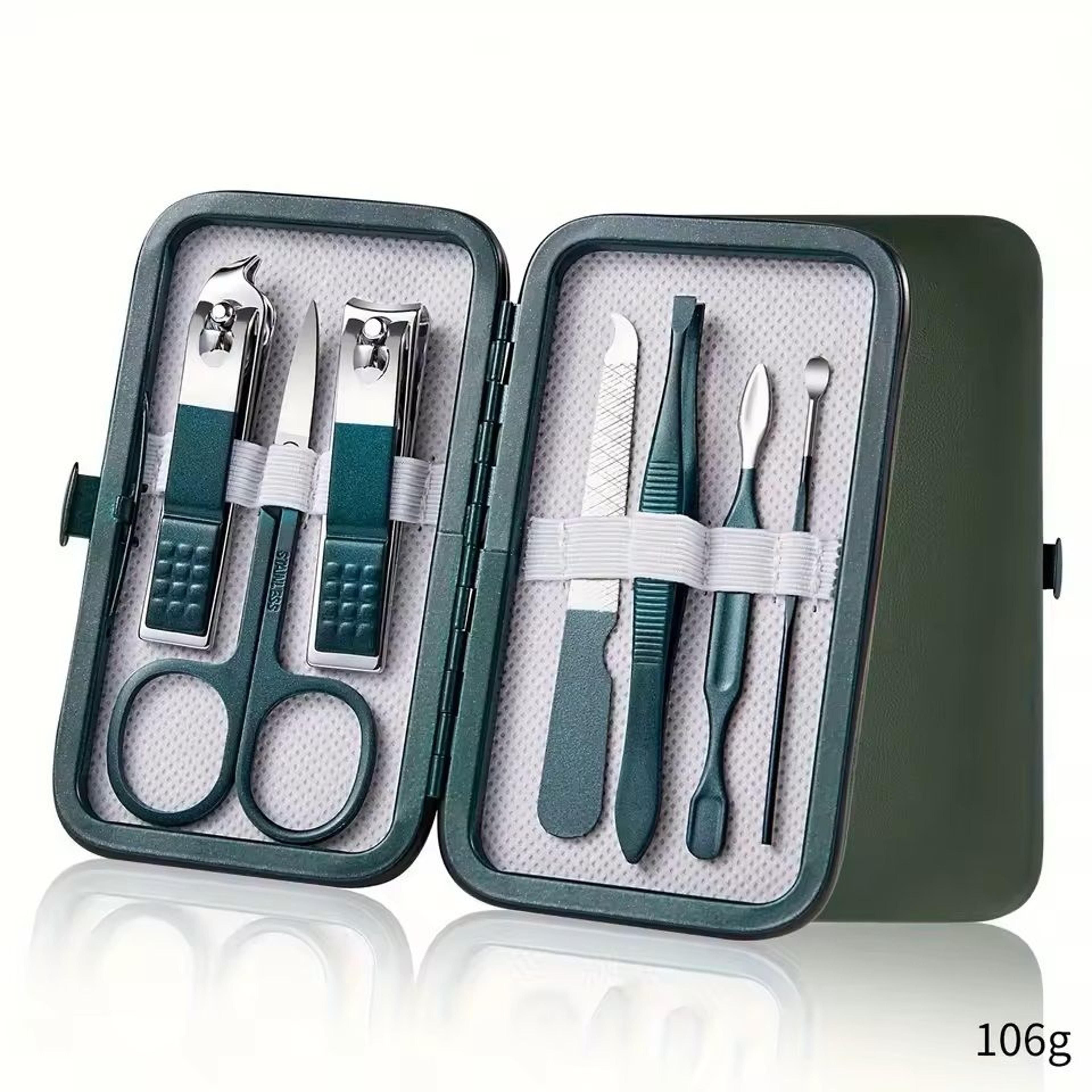 Stainless Steel Manicure And Pedicure Kit With Travel Case 11