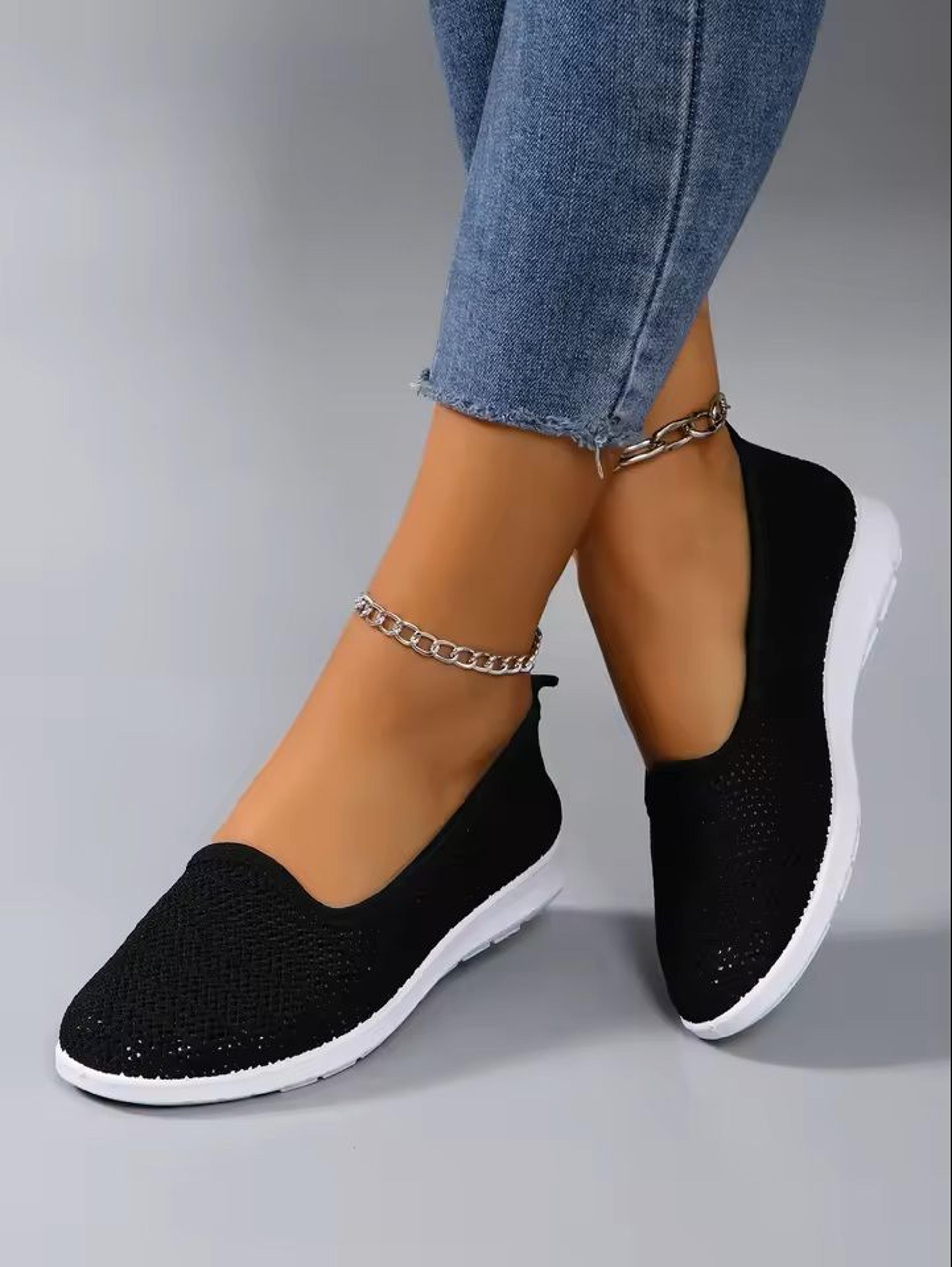 Womens Summer Mesh Flat Shoes With Breathable Design 7