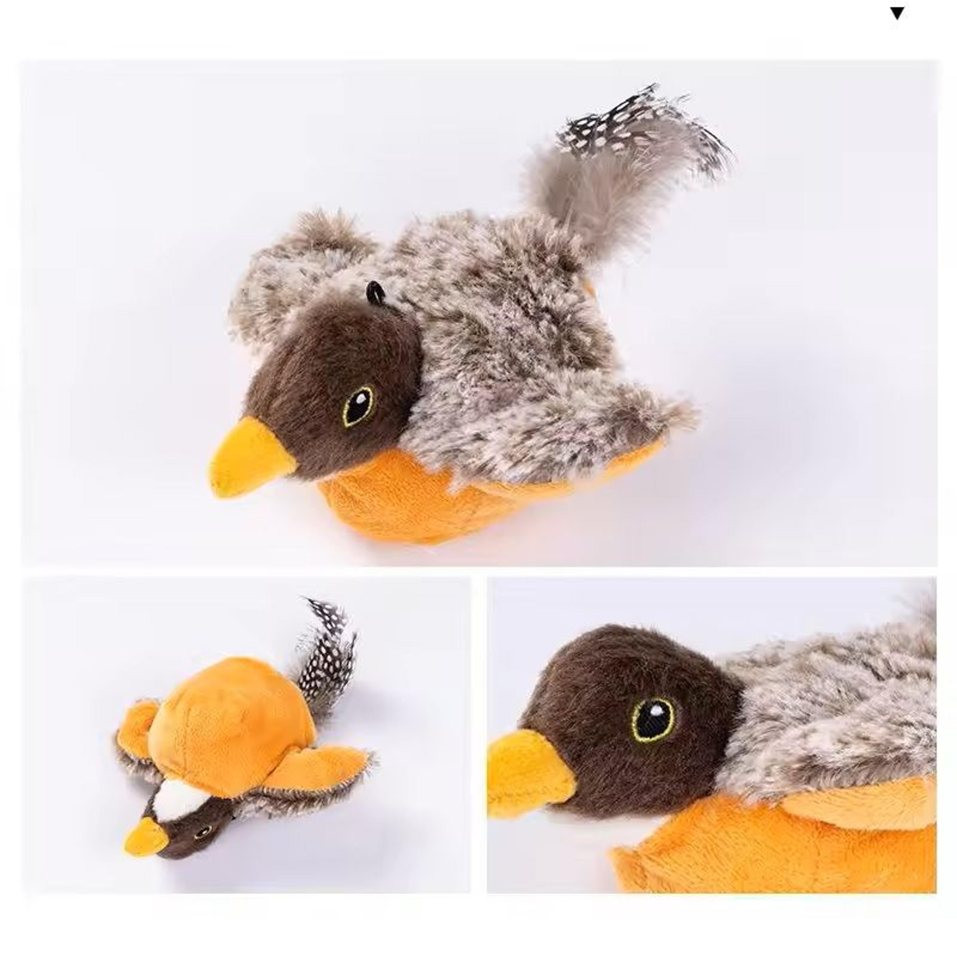 Interactive Rechargeable Cat Toy With Chirping Flapping Bird 8