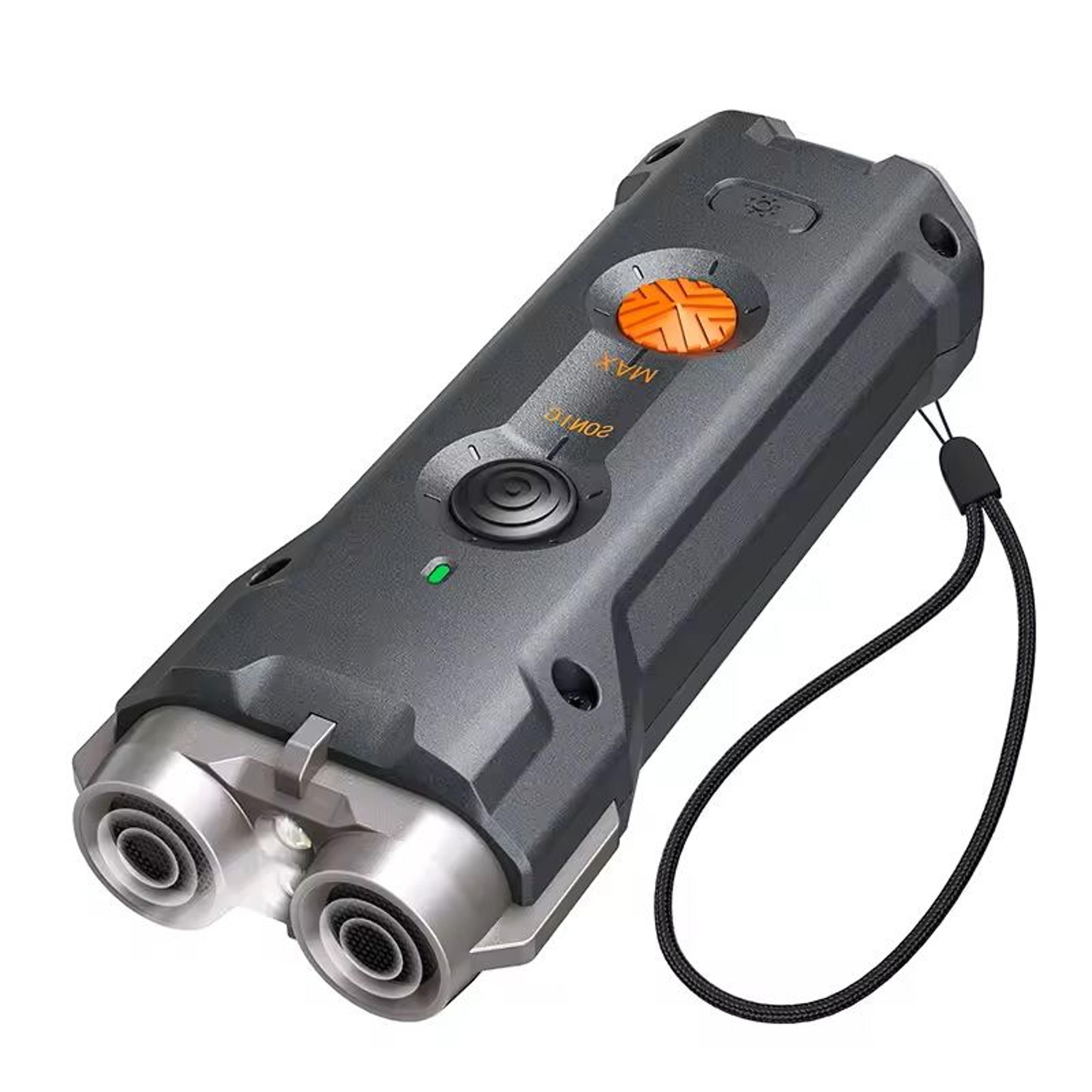 Ultrasonic Dog Repeller And AntiBarking Device With LED Flashlight 5