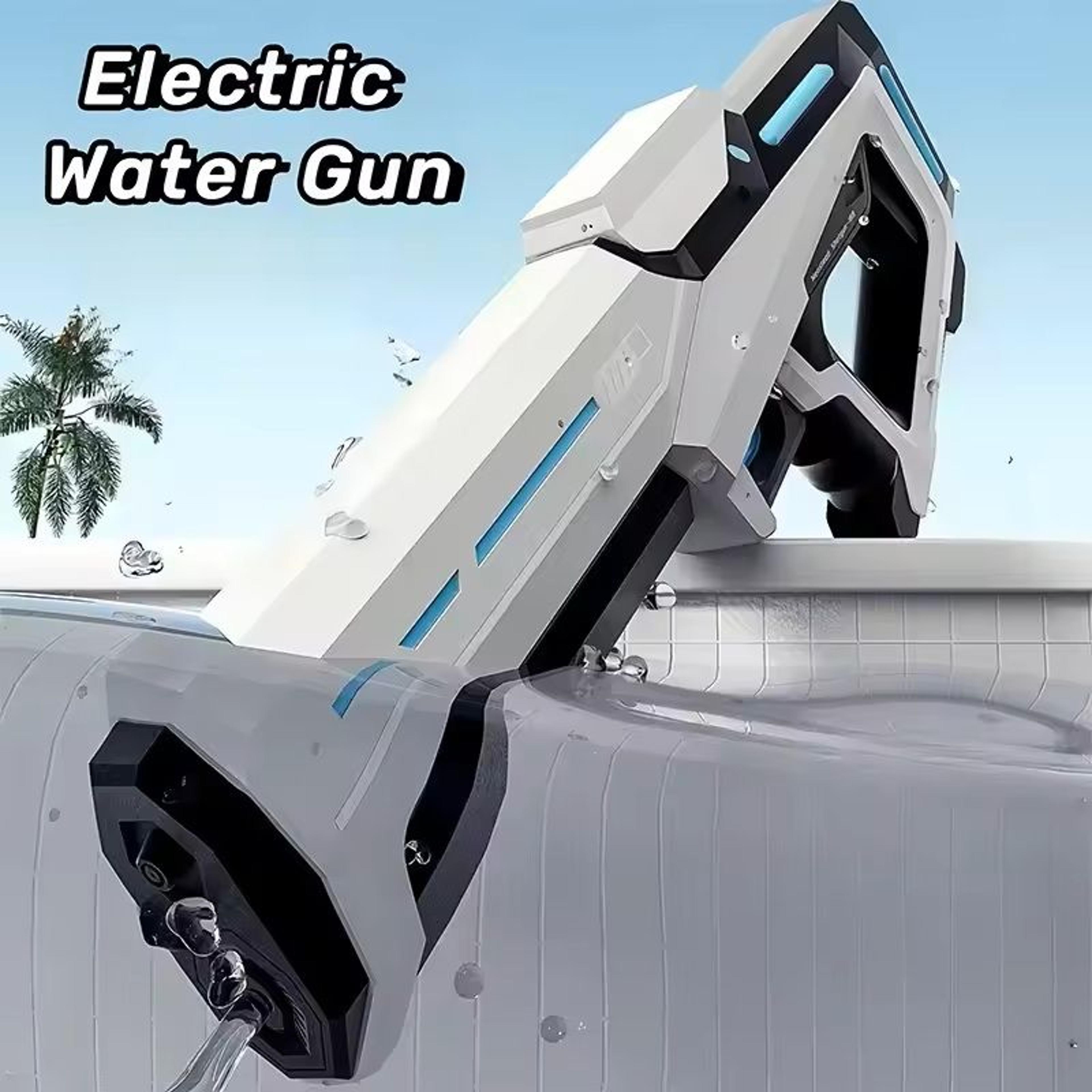 Electric Water Gun Automatic Squirt Blaster Outdoor Toy 1