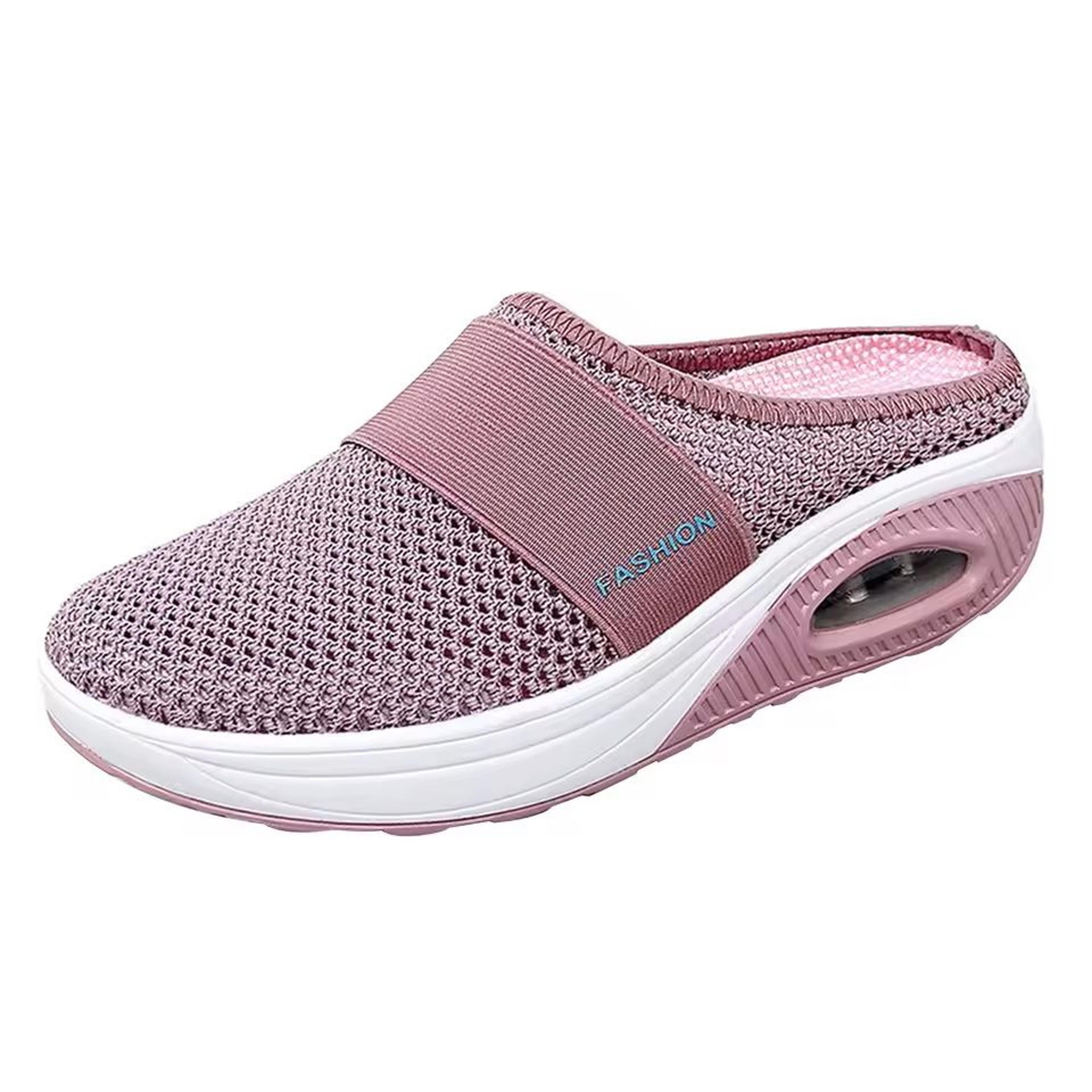 Womens Breathable Slip On Walking Sandals With Arch Support 1