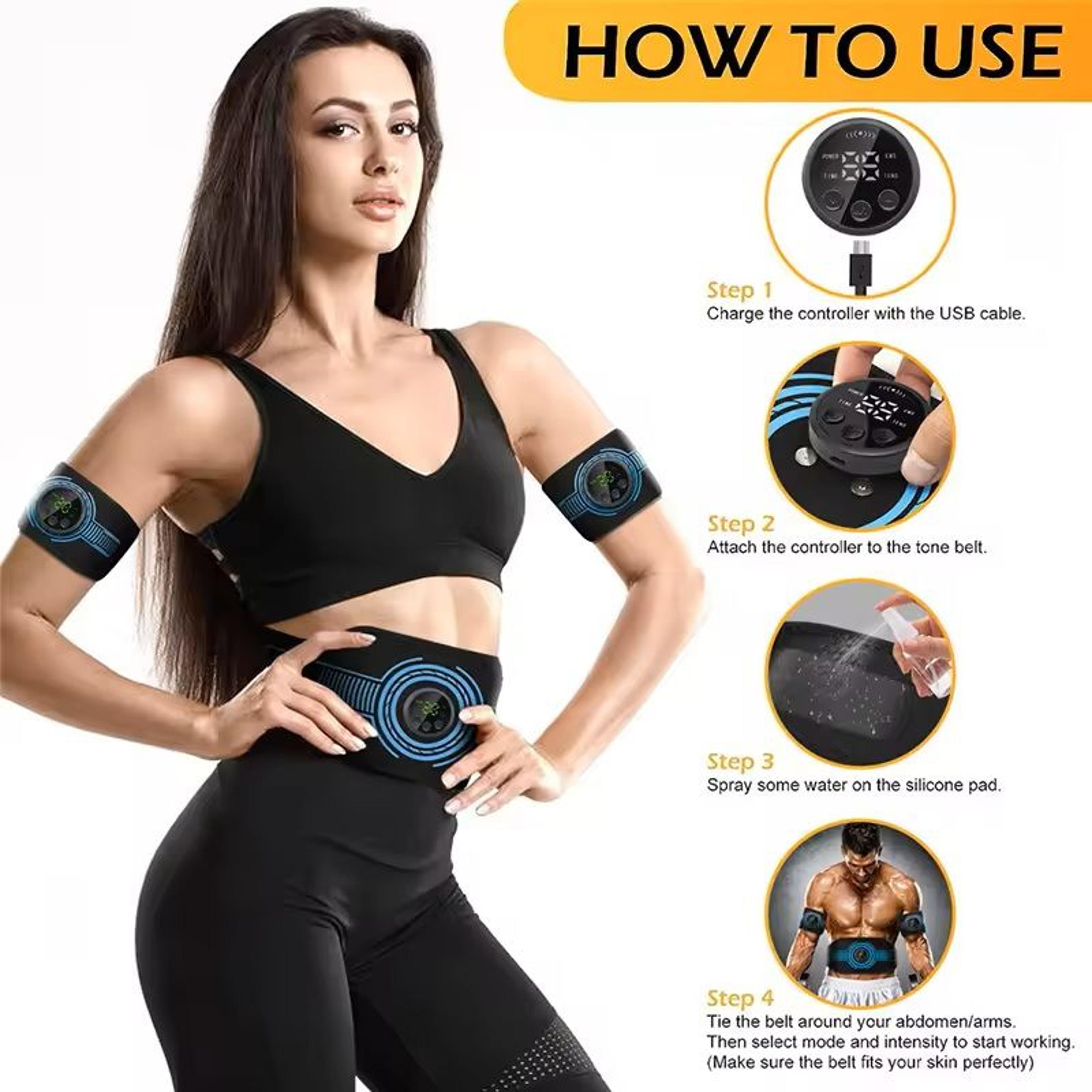 Smart EMS Muscle Stimulator Abdominal Toning Belt 3