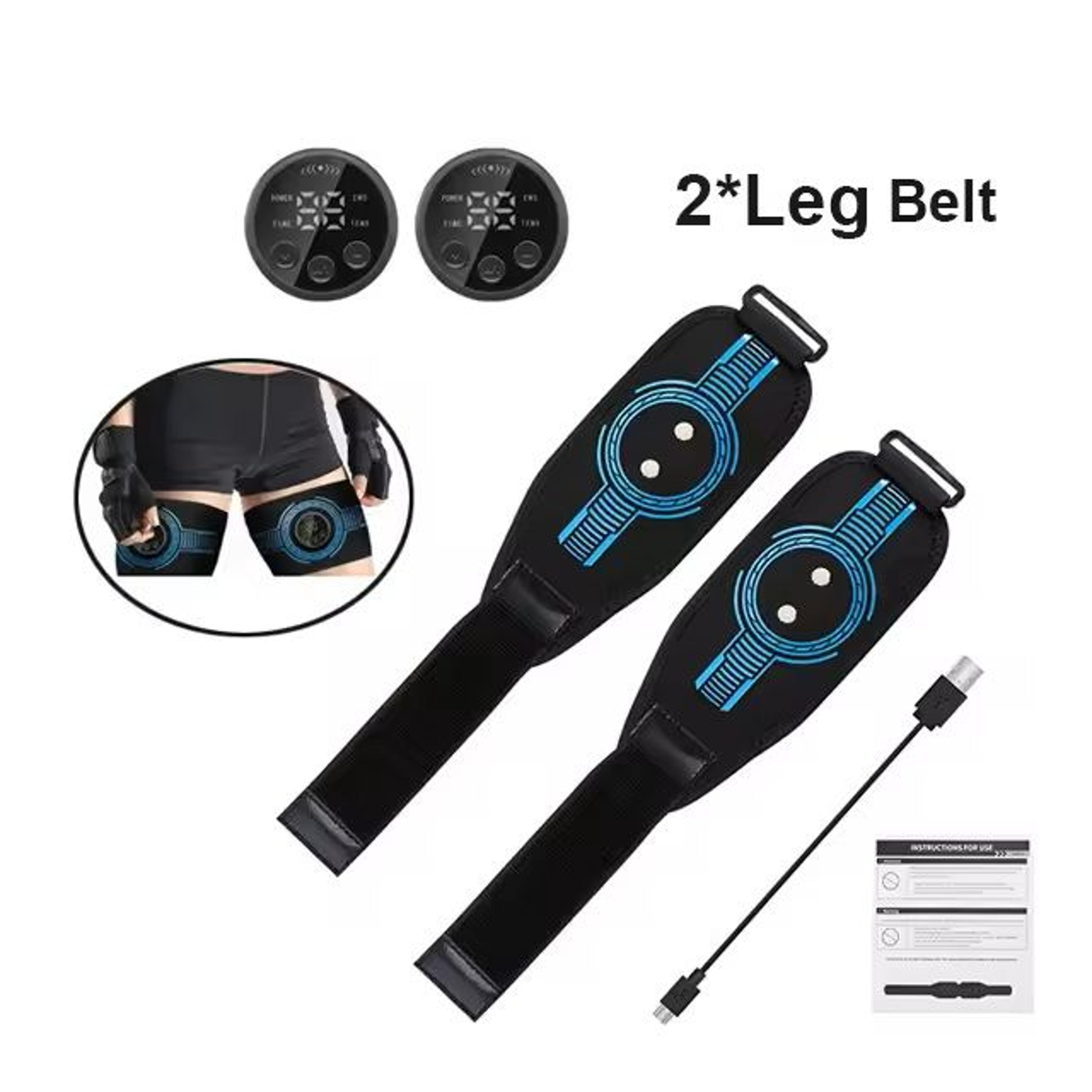 Smart EMS Muscle Stimulator Abdominal Toning Belt 8