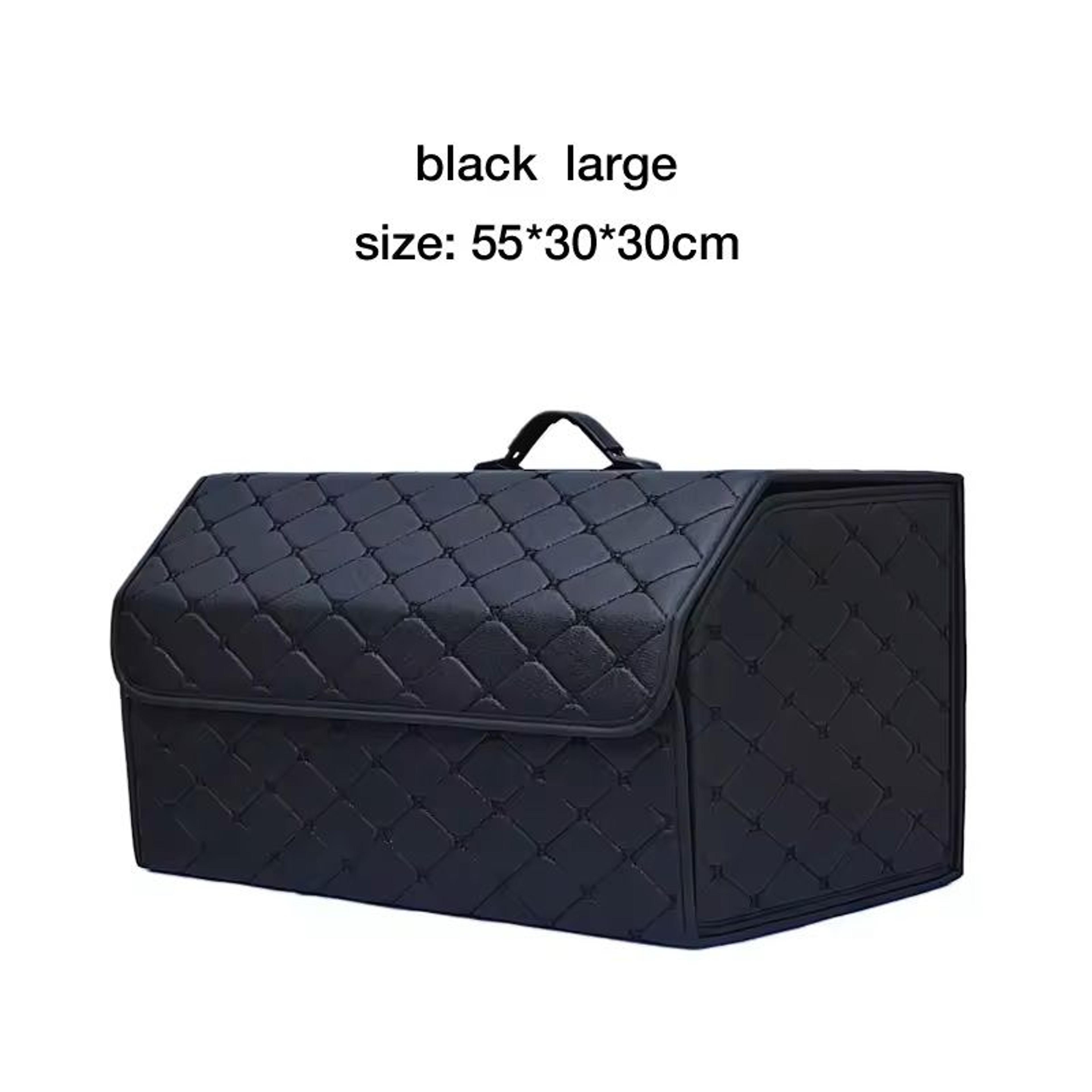 Leather Car Trunk Organizer Large Folding Storage Box 14