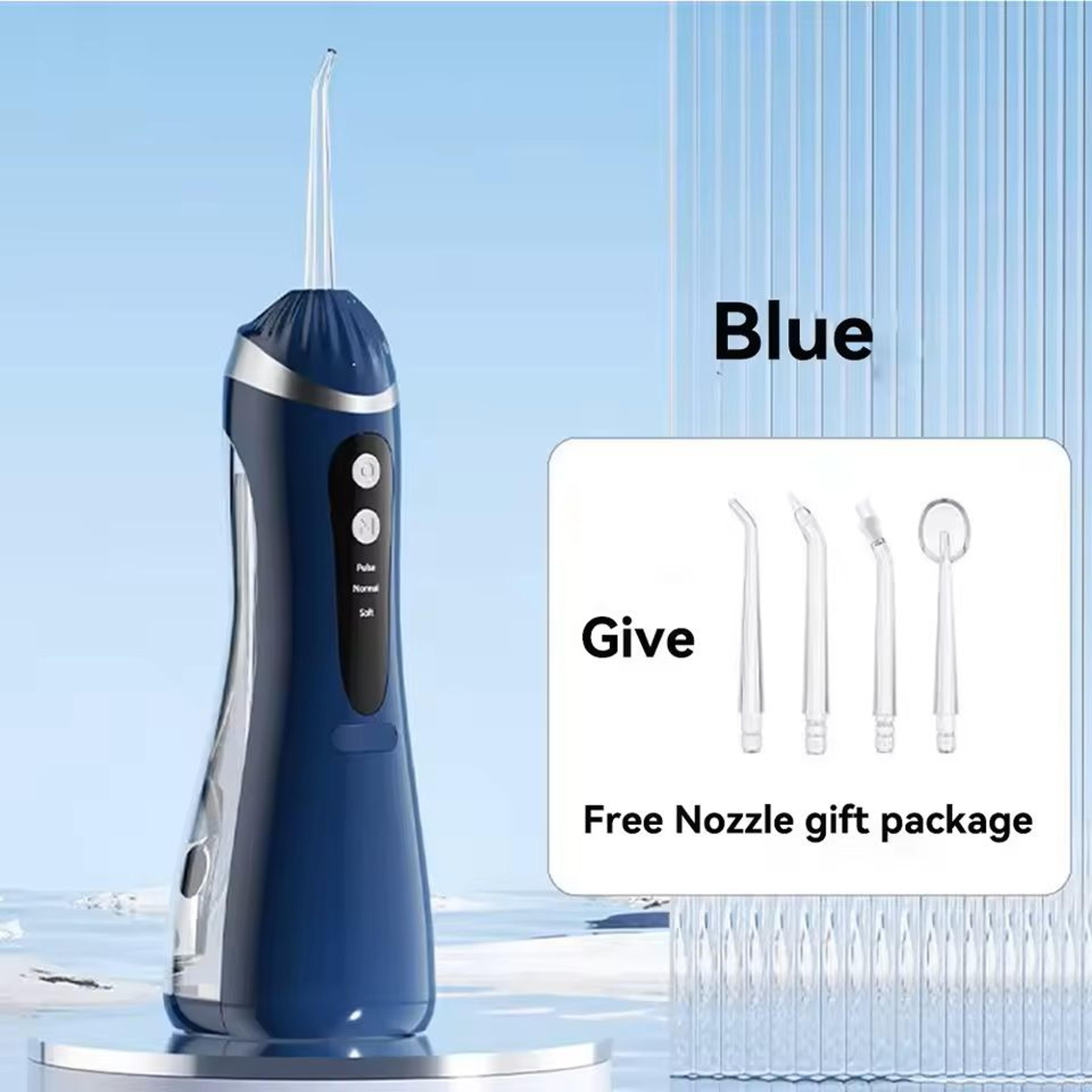Rechargeable Oral Irrigator Water Flosser With 3 Cleaning Modes 8