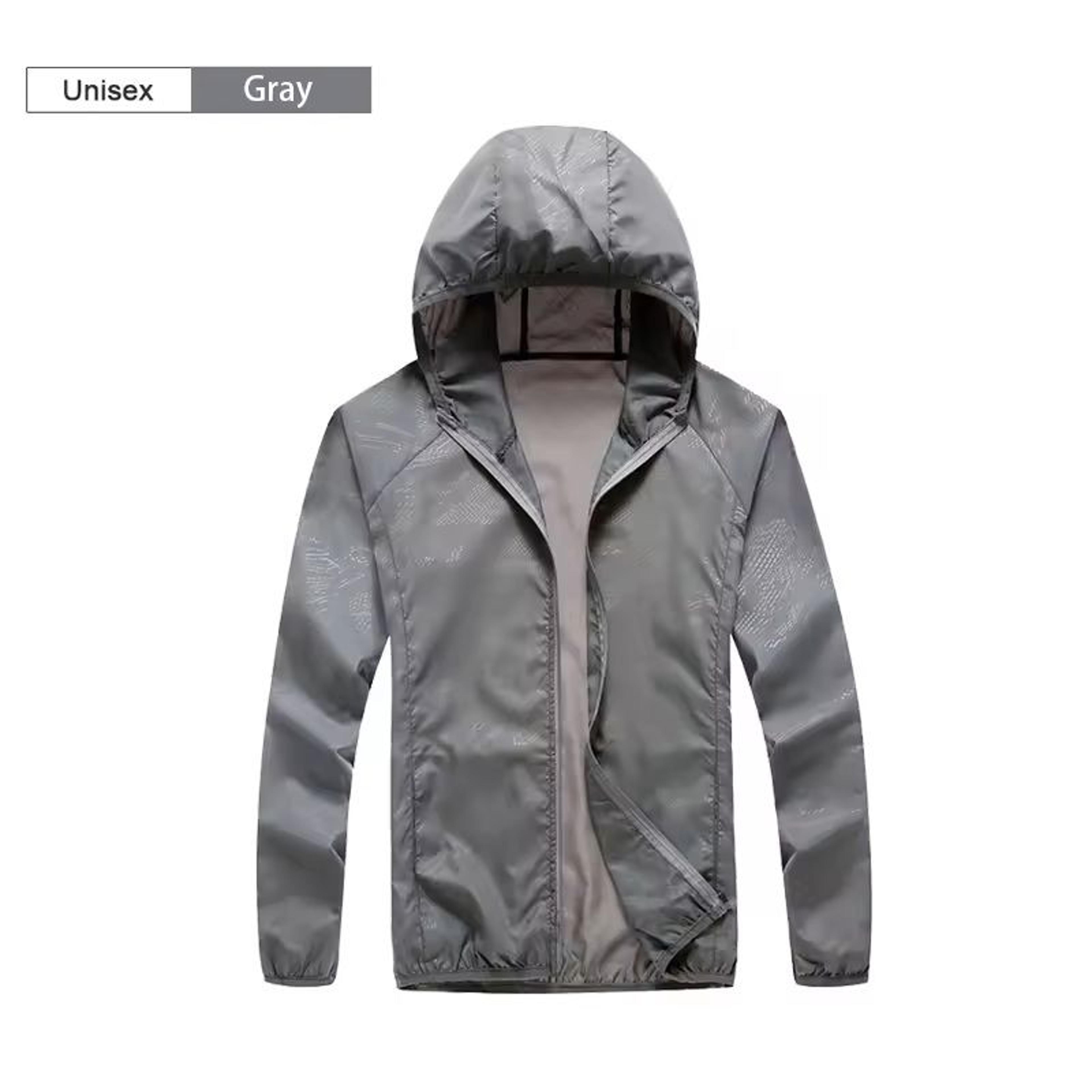 Lightweight Waterproof Camping Jacket With Hood And Pocket 9
