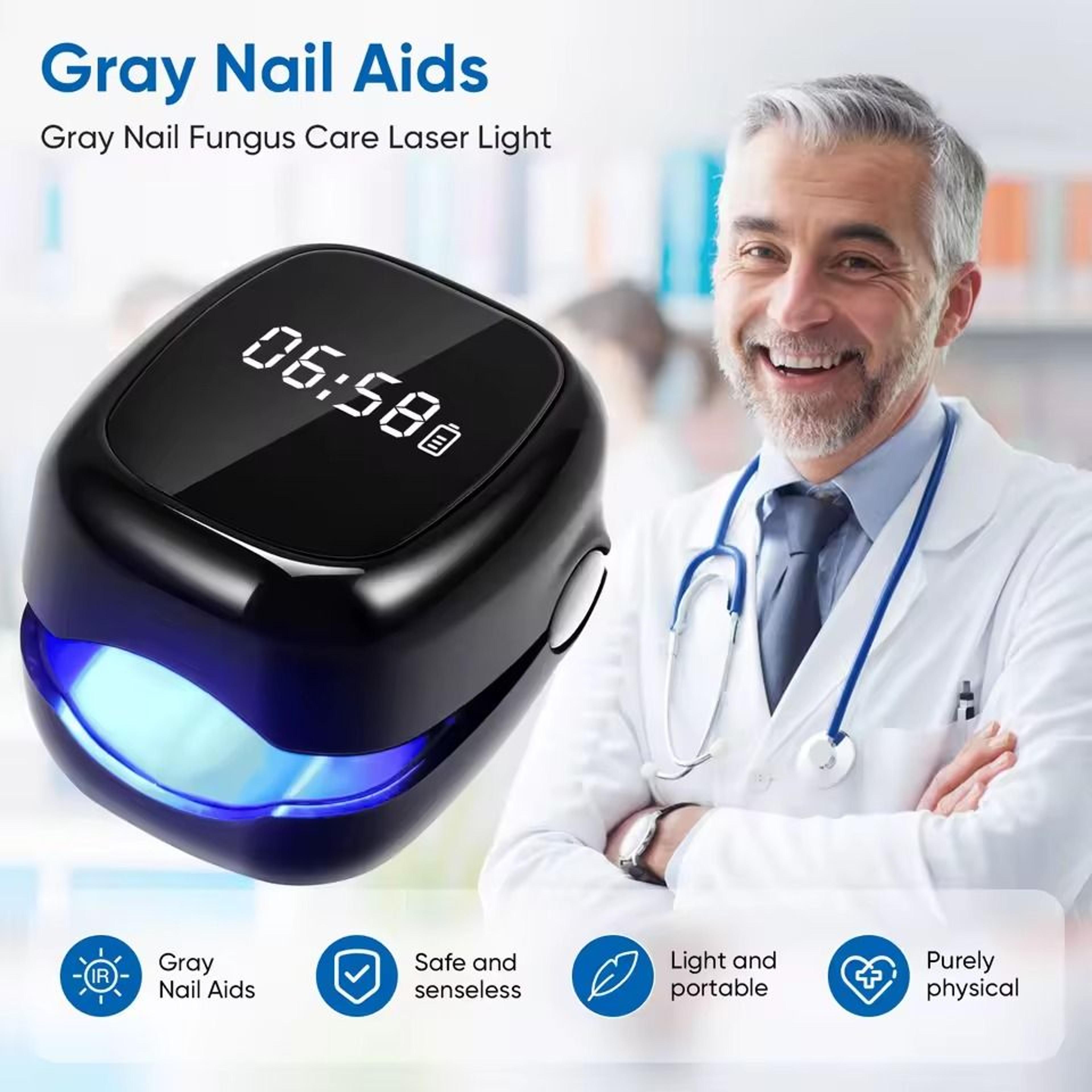 Wireless Nail Fungus Laser Therapy Device With Blue Light And UltraPulsed Laser 0