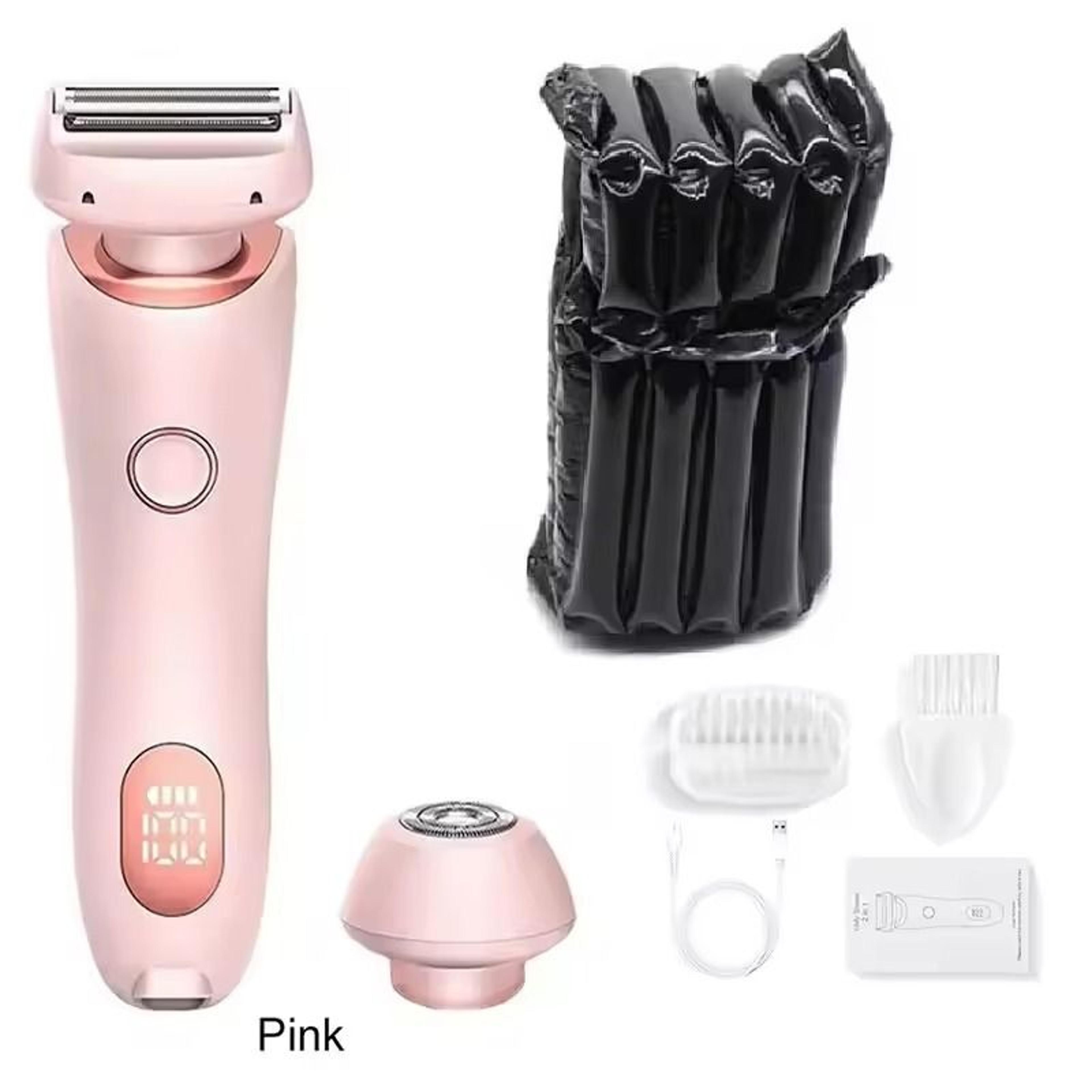 2 In 1 Electric Razor Bikini Trimmer And Face Shaver Waterproof Hair Removal 8