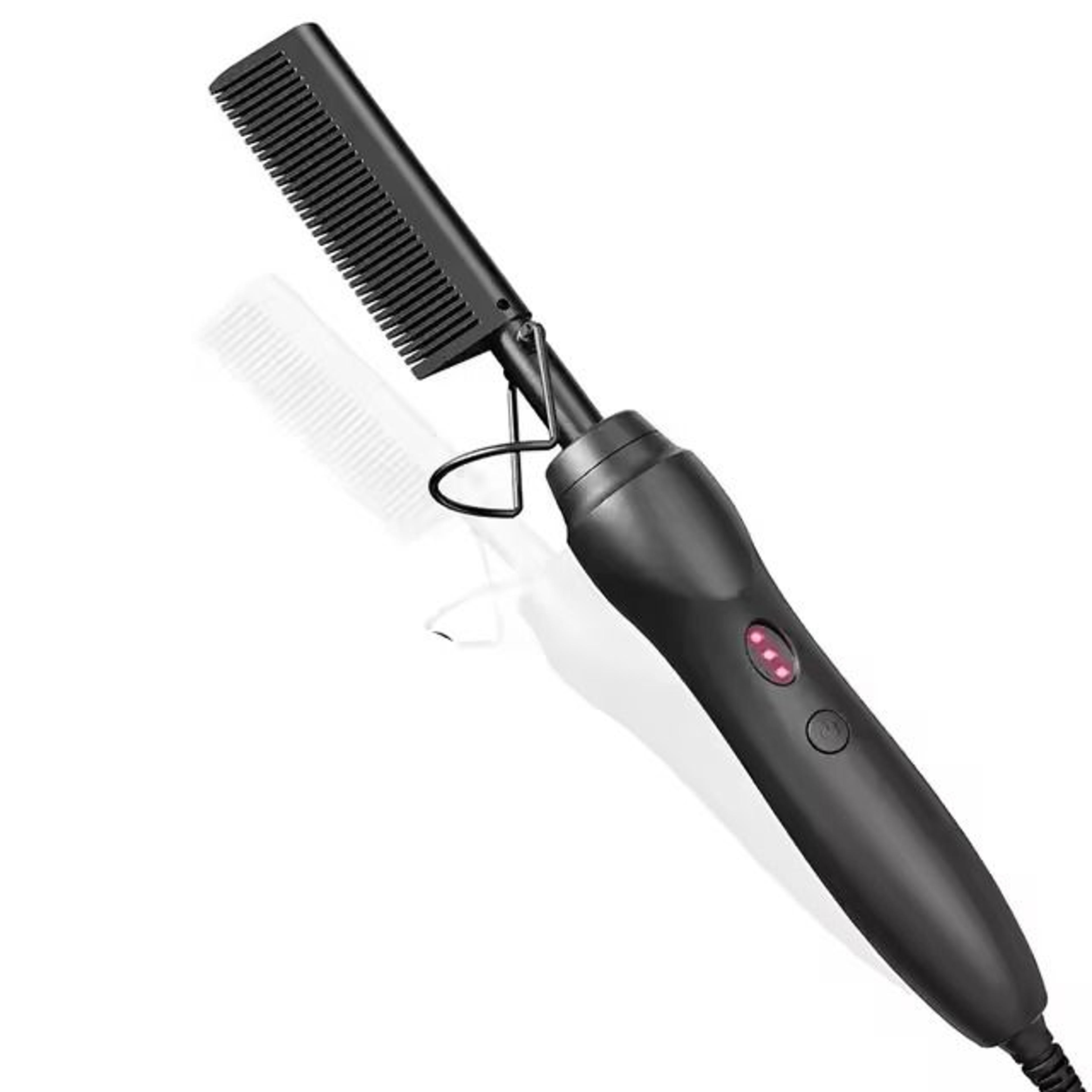 Ceramic Hot Comb Hair Straightener For Hair Beards And Wigs 8
